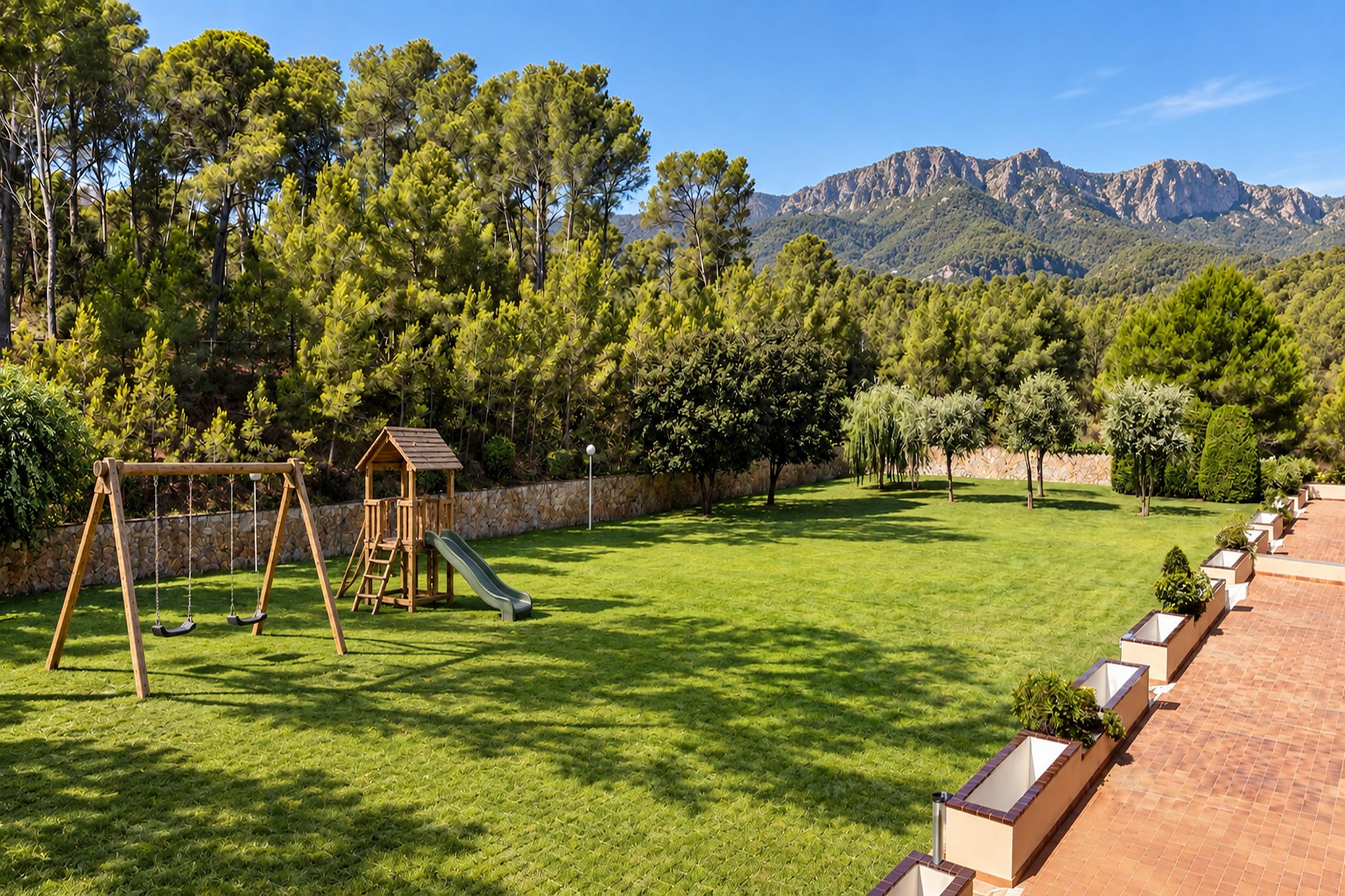 Apartamento D golf beach vista montaña - Aussicht Sommer
