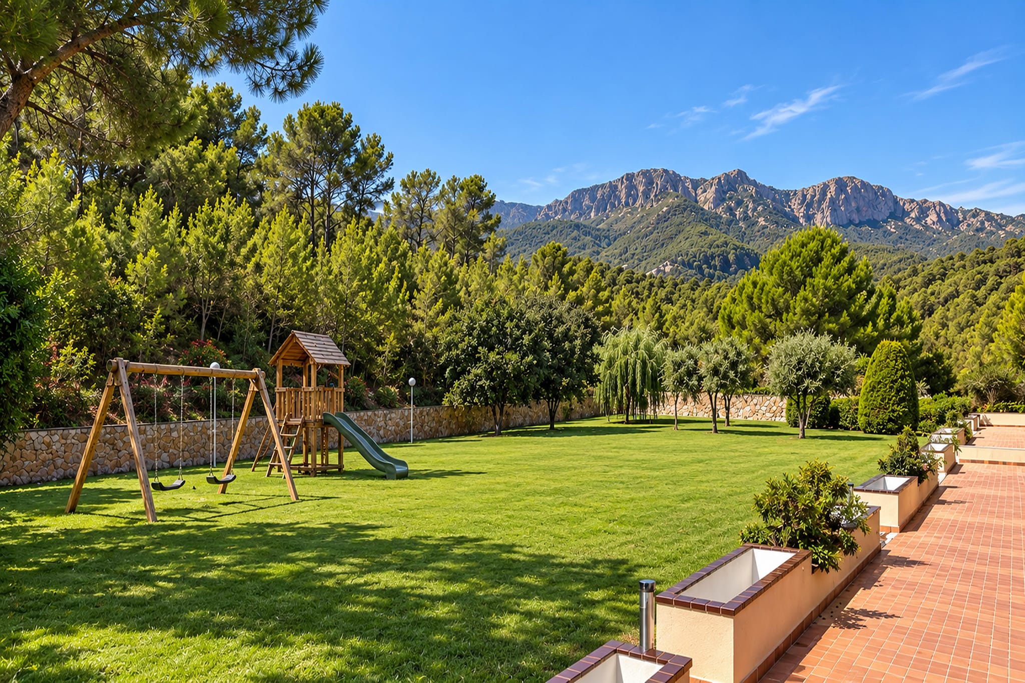 Apartamento D golf beach vista montaña - Aussicht Sommer