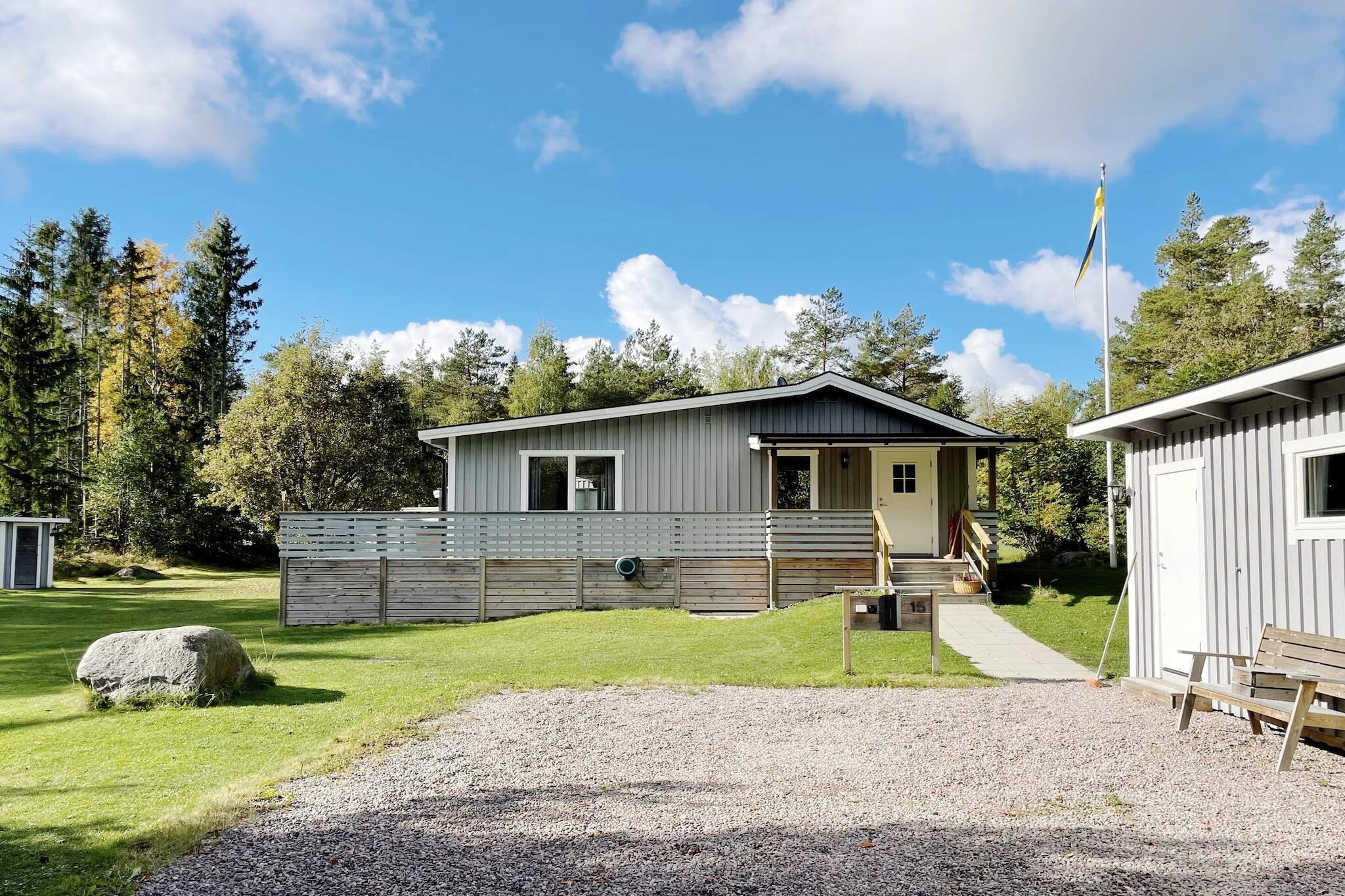 4 Sterne Ferienhaus in NORRTÄLJE - Im Freien