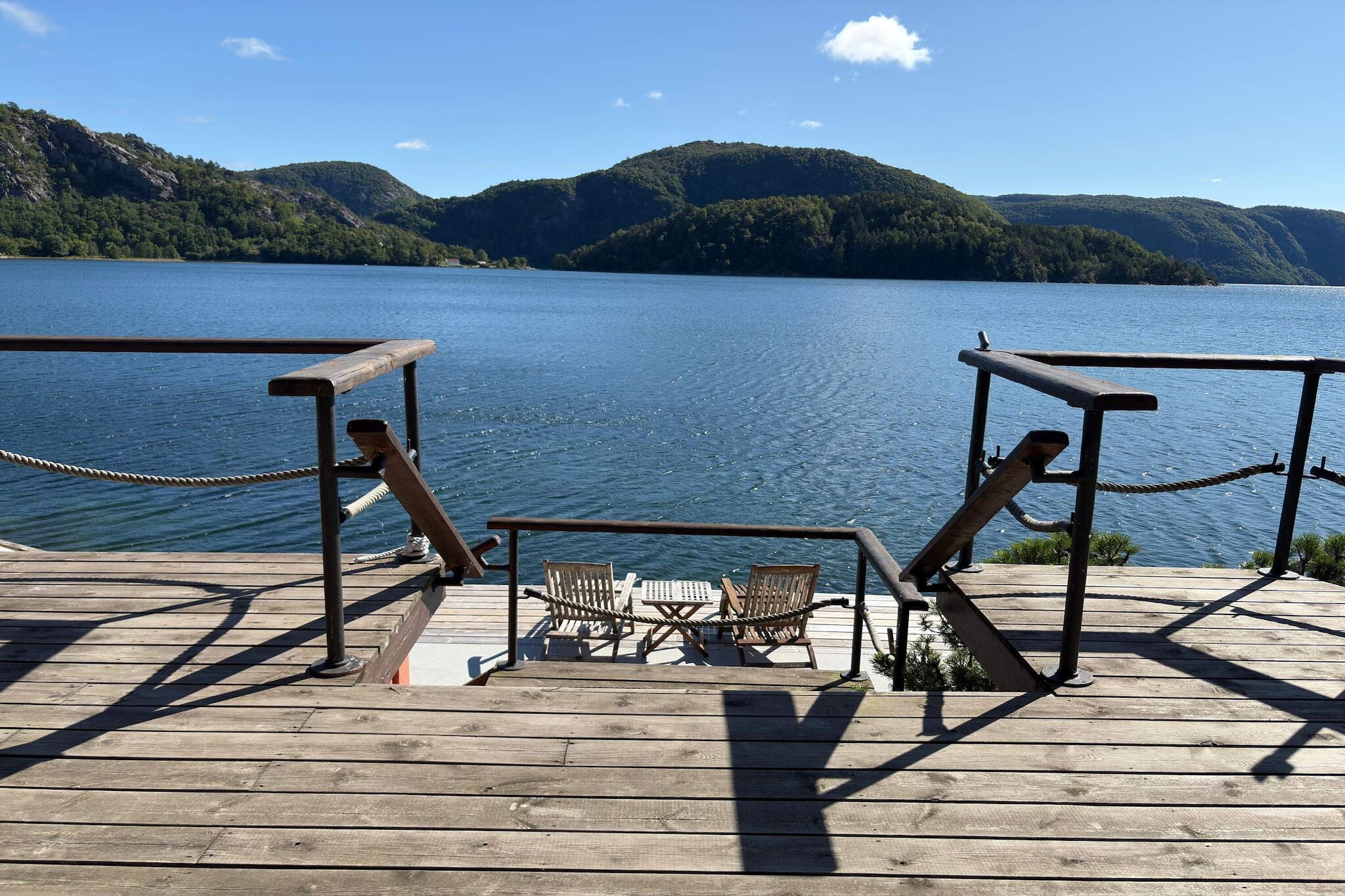 7 person holiday home in Farsund - Water view
