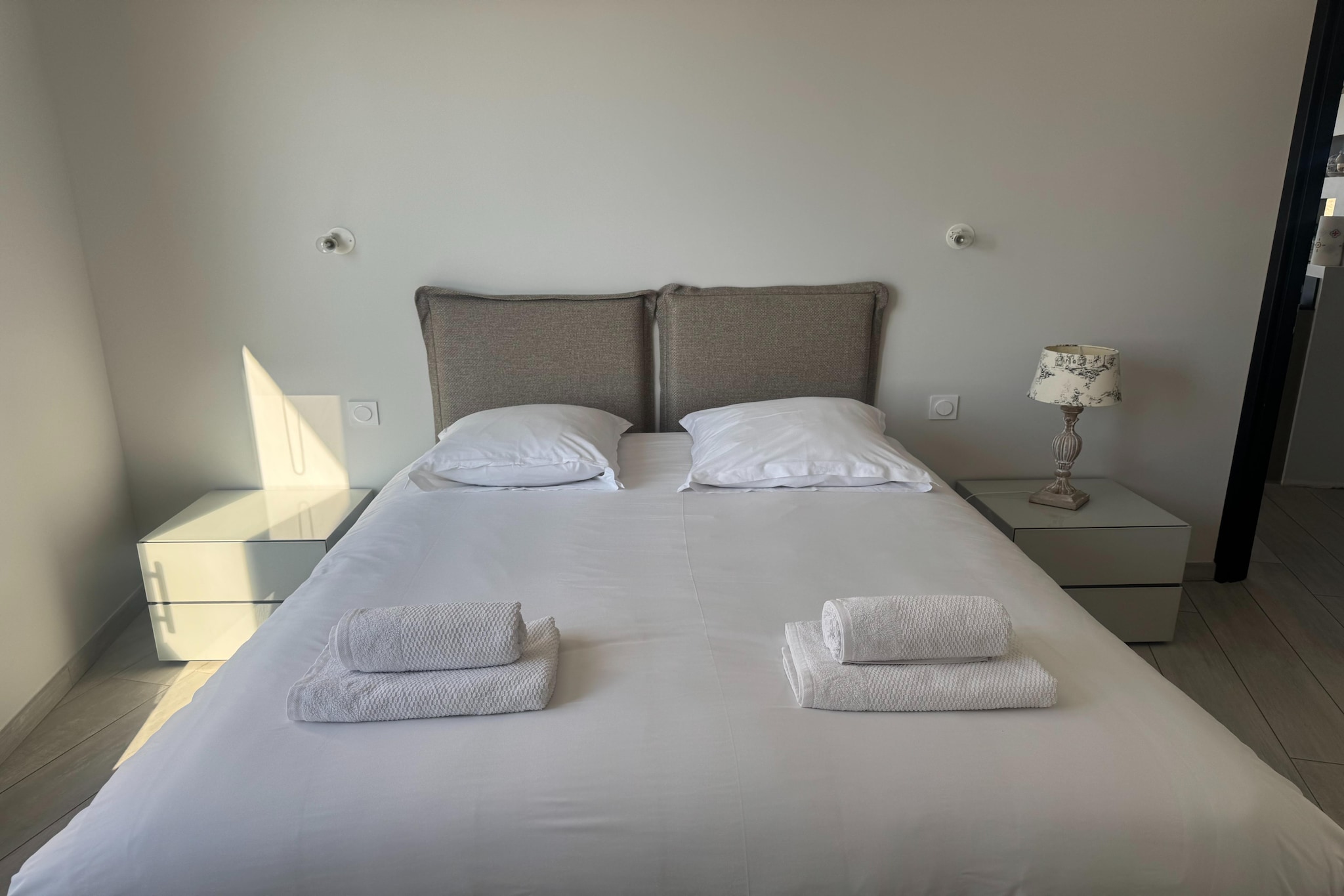 Appartement vue mer Le Conquet - Bedroom