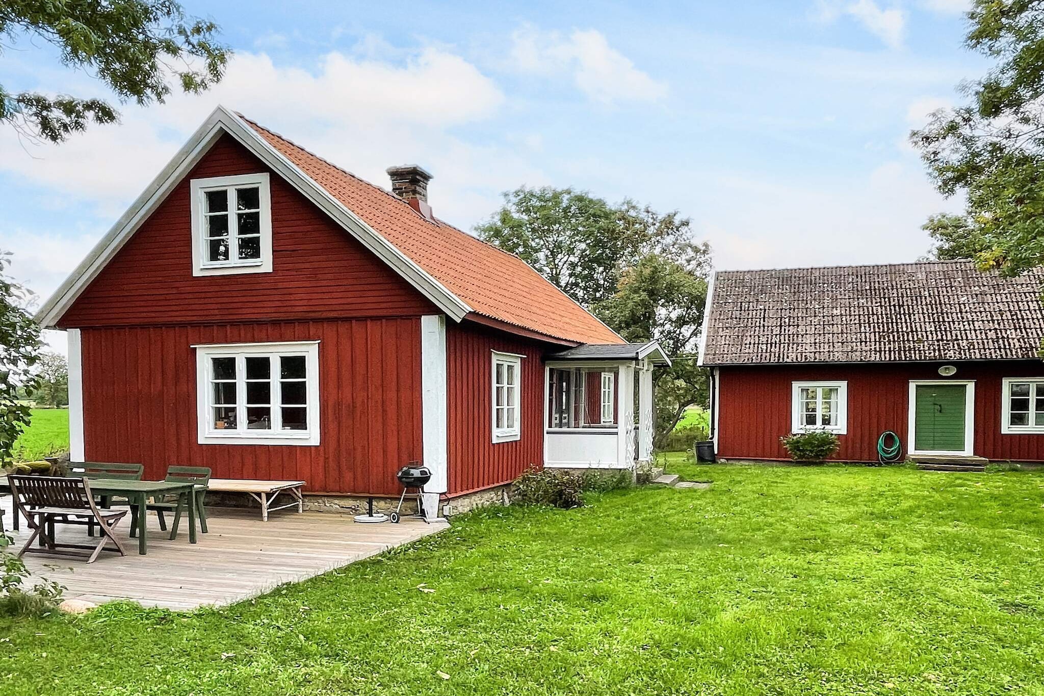 4 Sterne Ferienhaus in LÖTTORP - Im Freien
