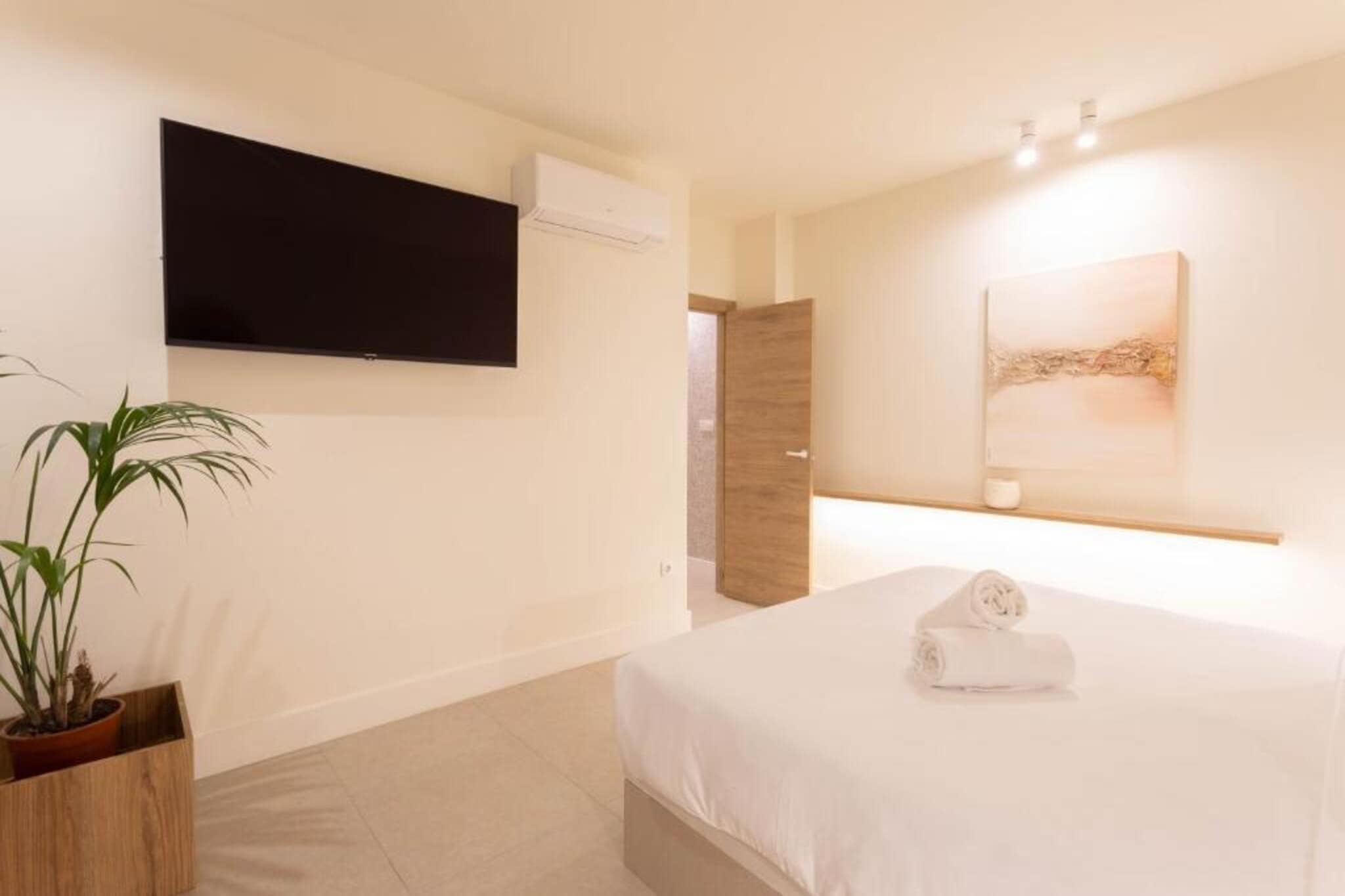 Apartamento Doble Premium con Jacuzzi - JACUZZI 4101 - Slaapkamer