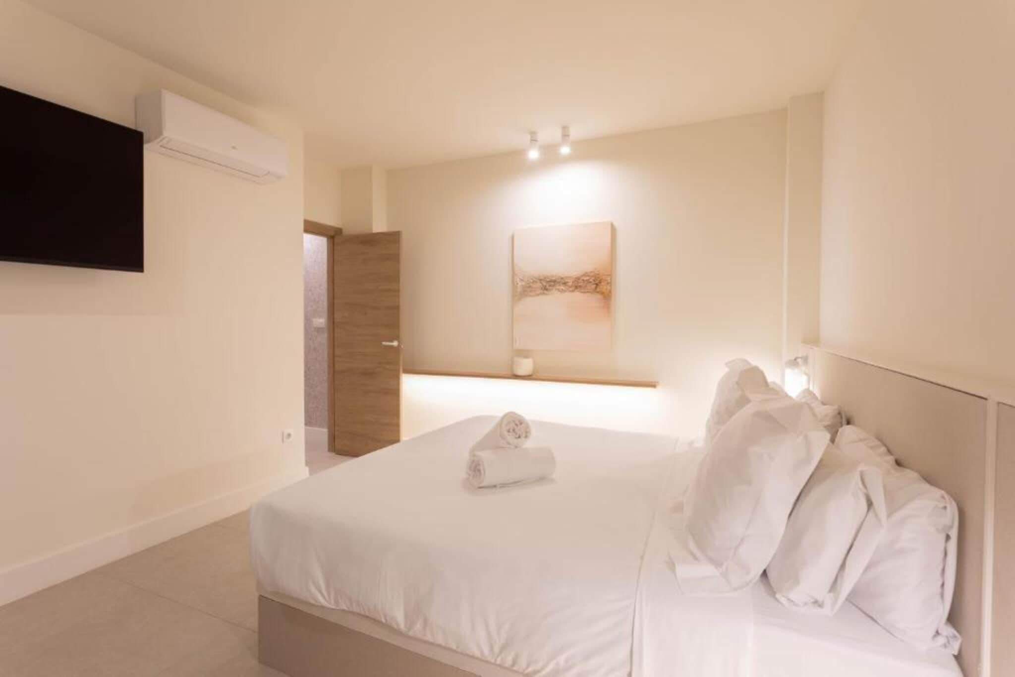 Apartamento Doble Premium con Jacuzzi - JACUZZI 4101 - Slaapkamer