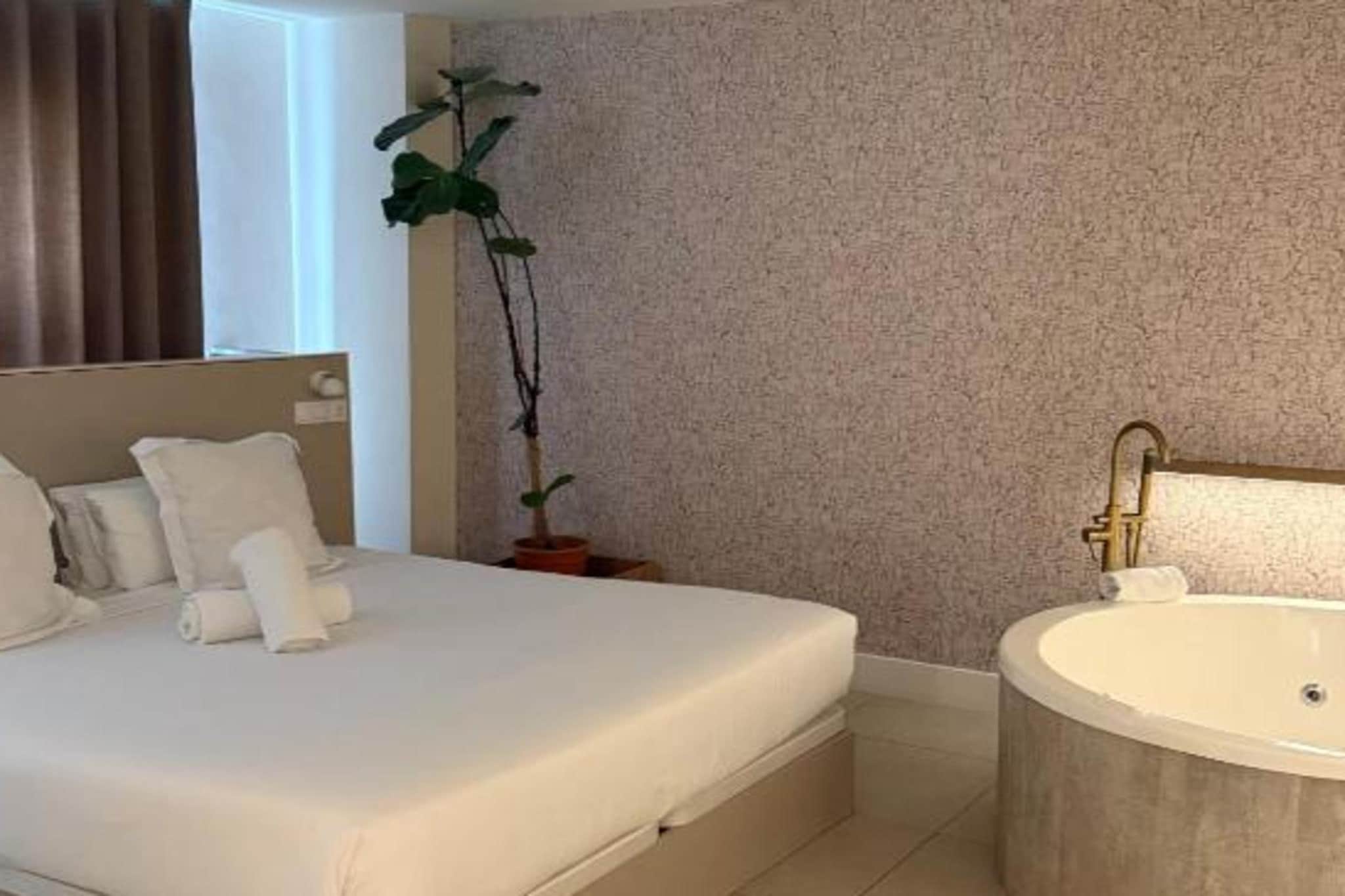 Apartamento Doble Estándar con Jacuzzi - JACUZZI 4103 - Slaapkamer