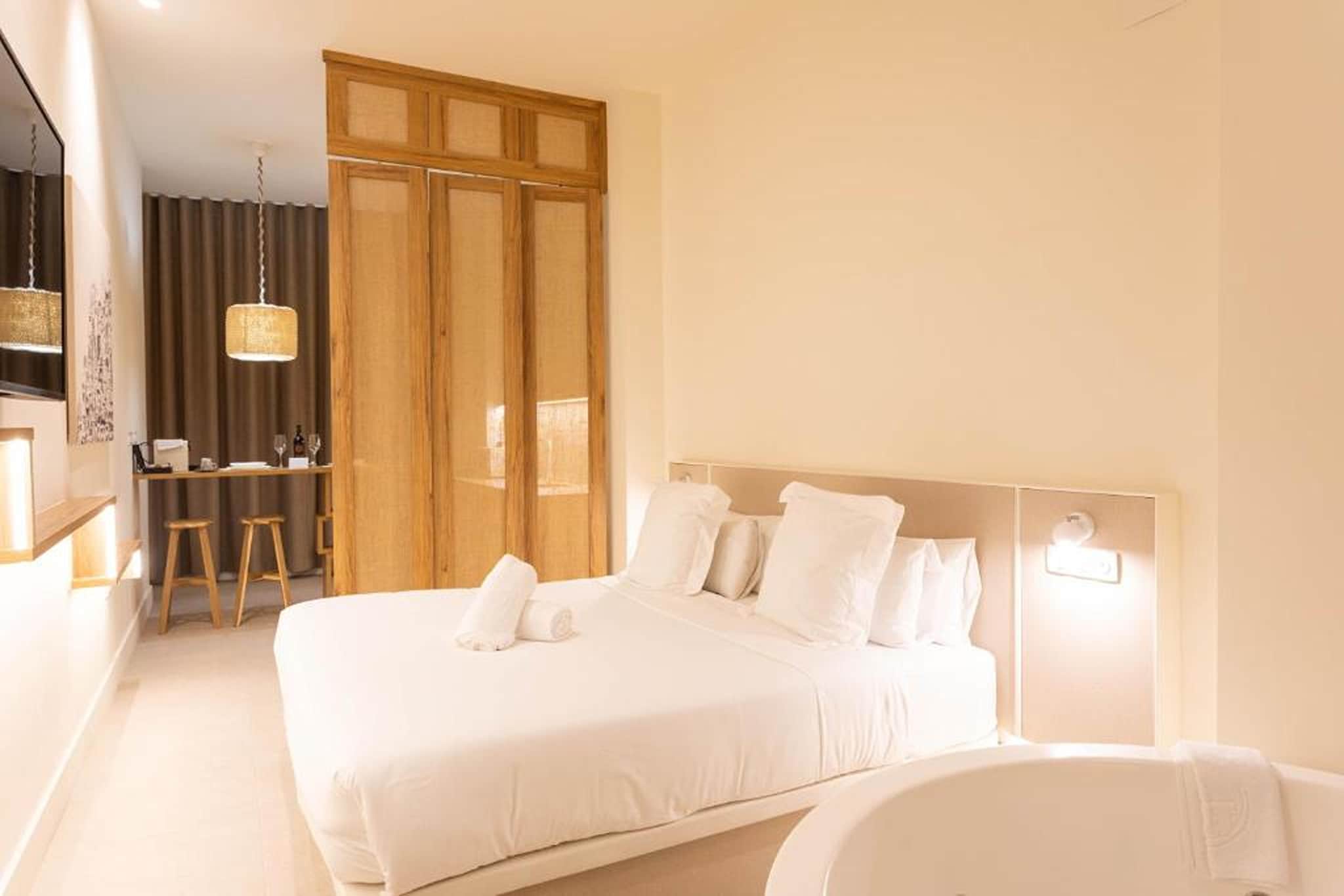 Apartamento Doble Estándar con Jacuzzi - JACUZZI 4103 - Slaapkamer