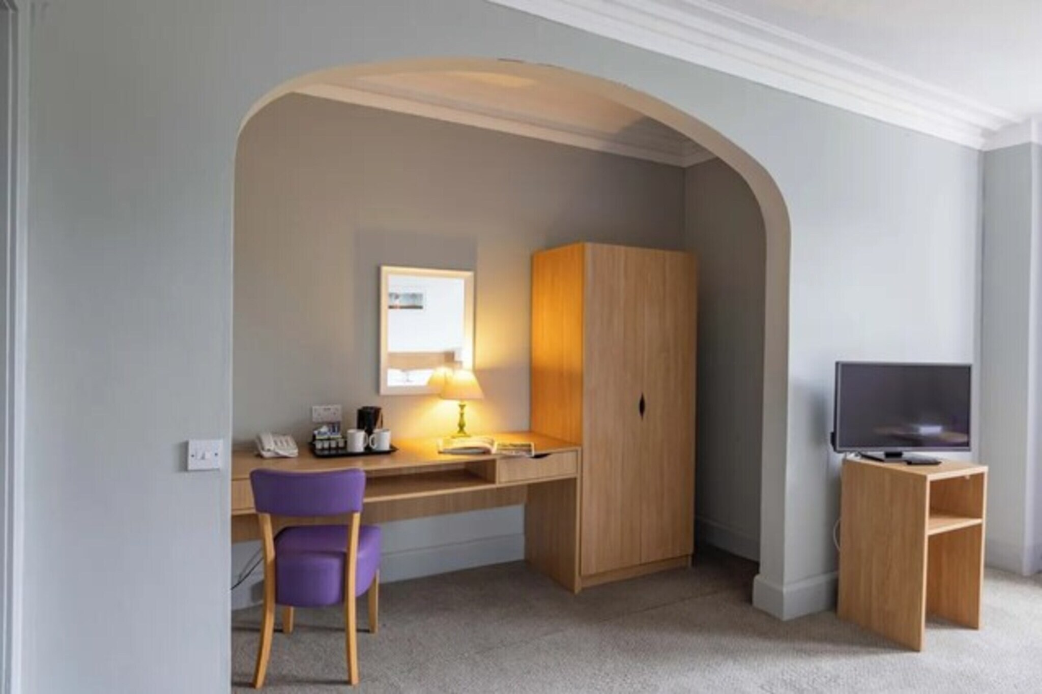 Standard Double Room with View - Bedroom