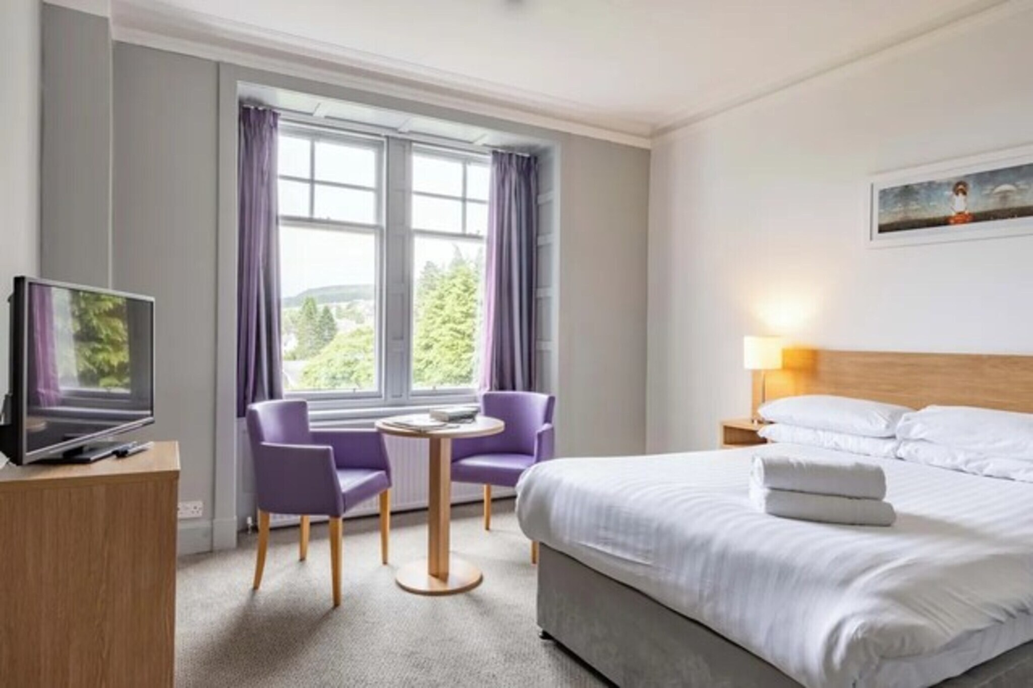 Standard Double Room with View - Bedroom