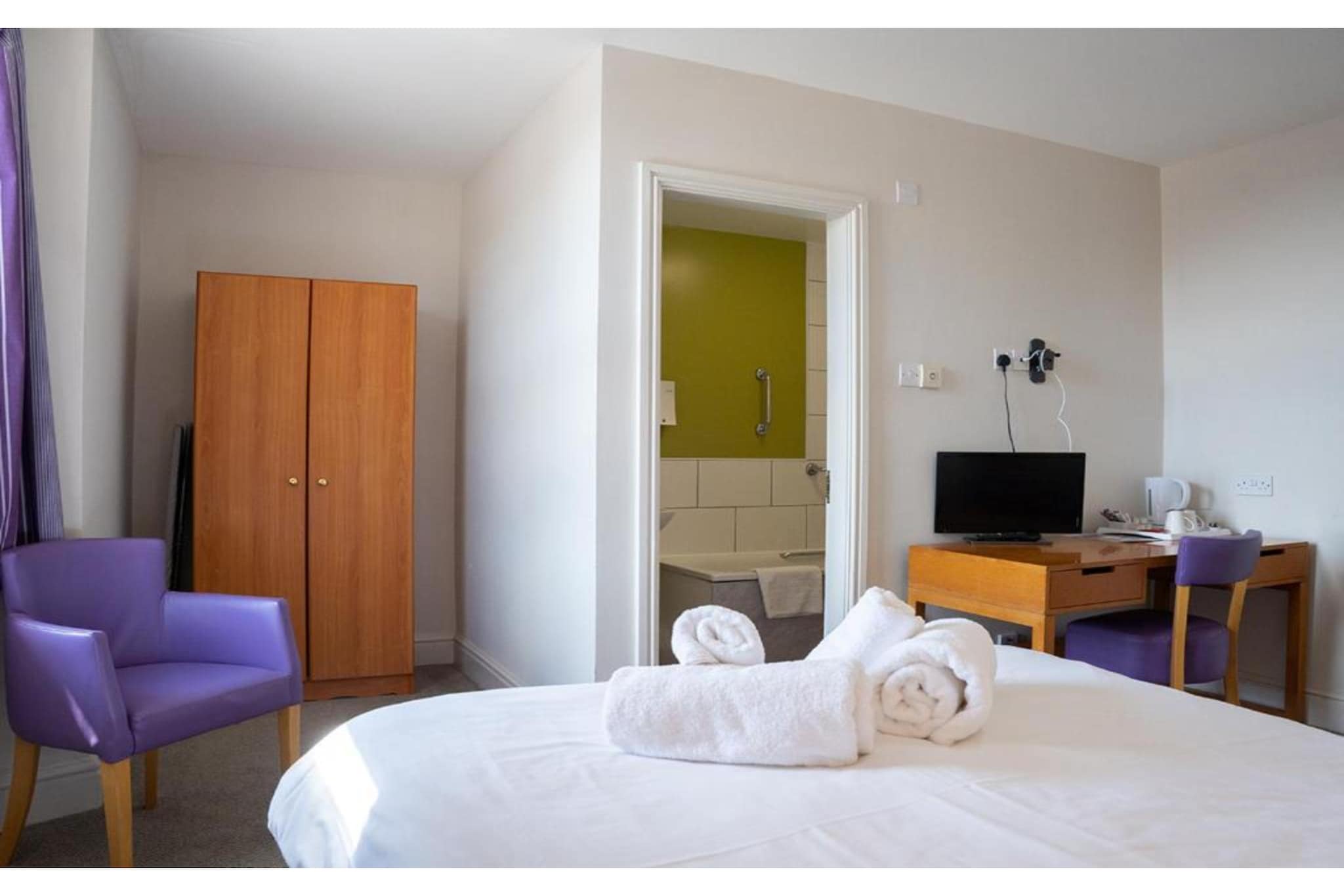 Double room with sea view - Bedroom