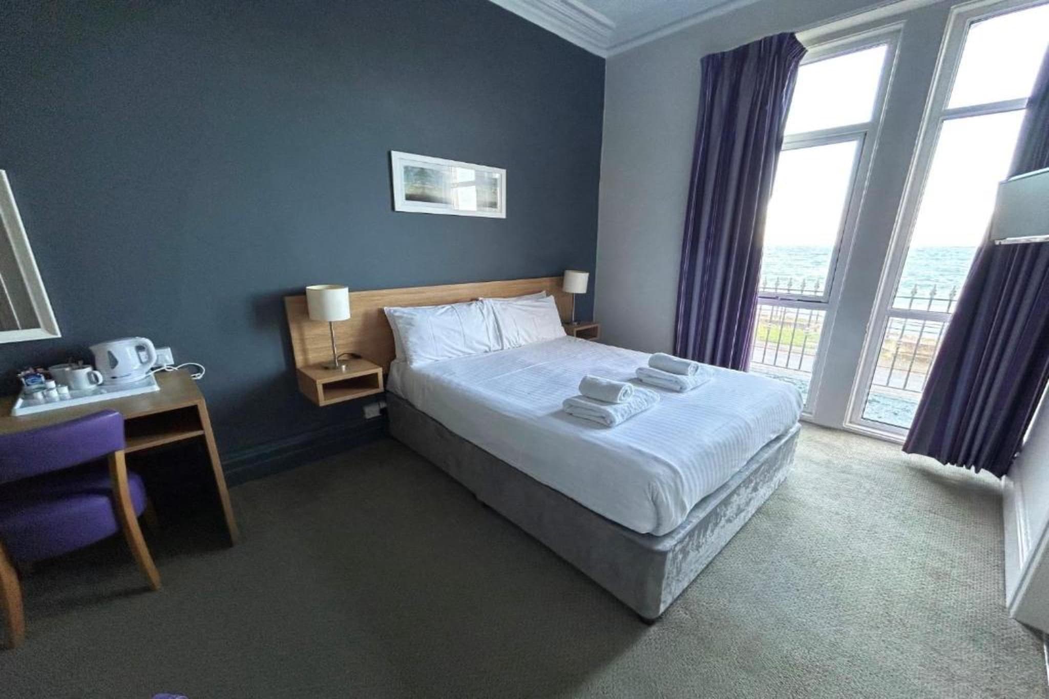 Double room with sea view - Bedroom