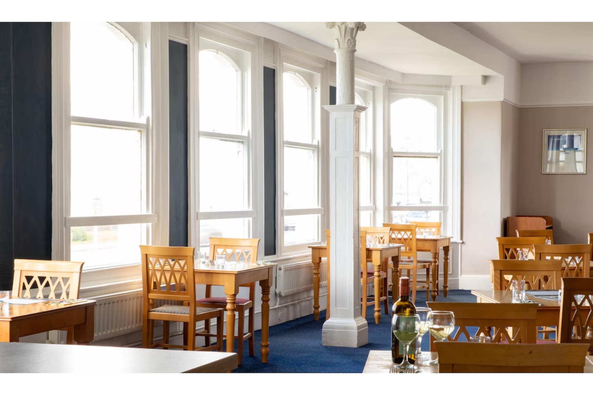 Twin Room with Sea View - Dining room