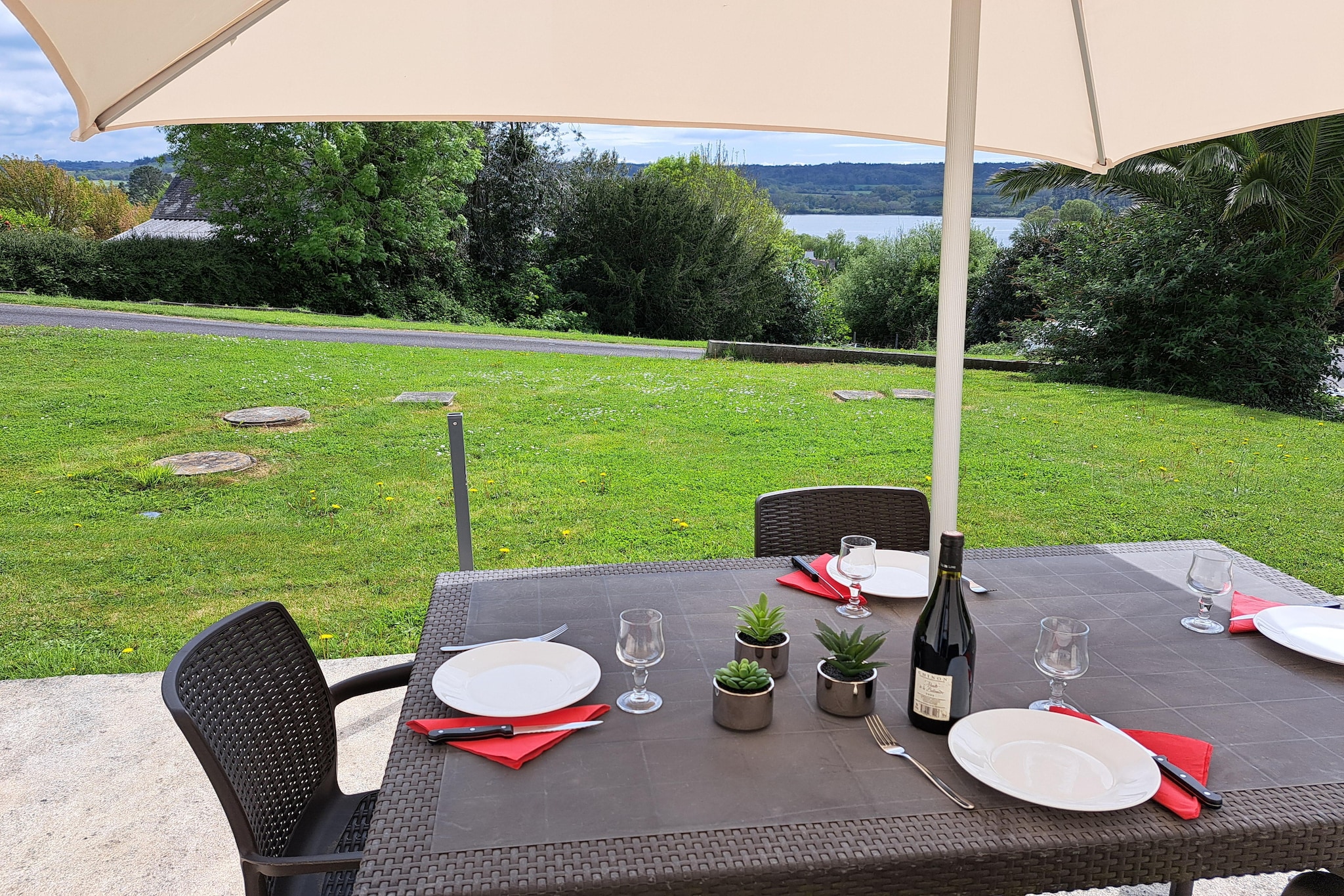 Maison de vacances Hanvec - Terrasse / balcon
