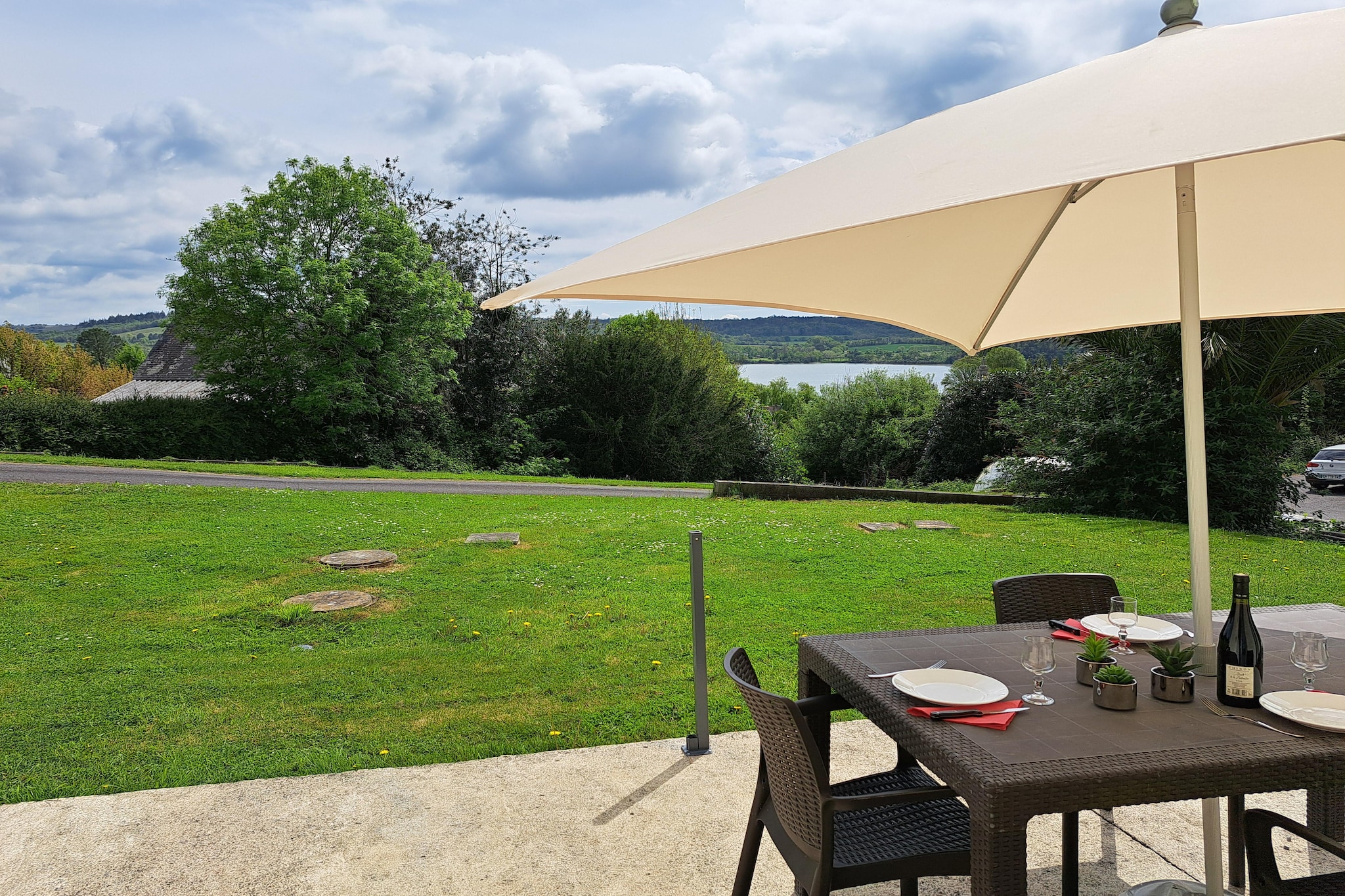 Maison de vacances Hanvec - Terrasse / balcon