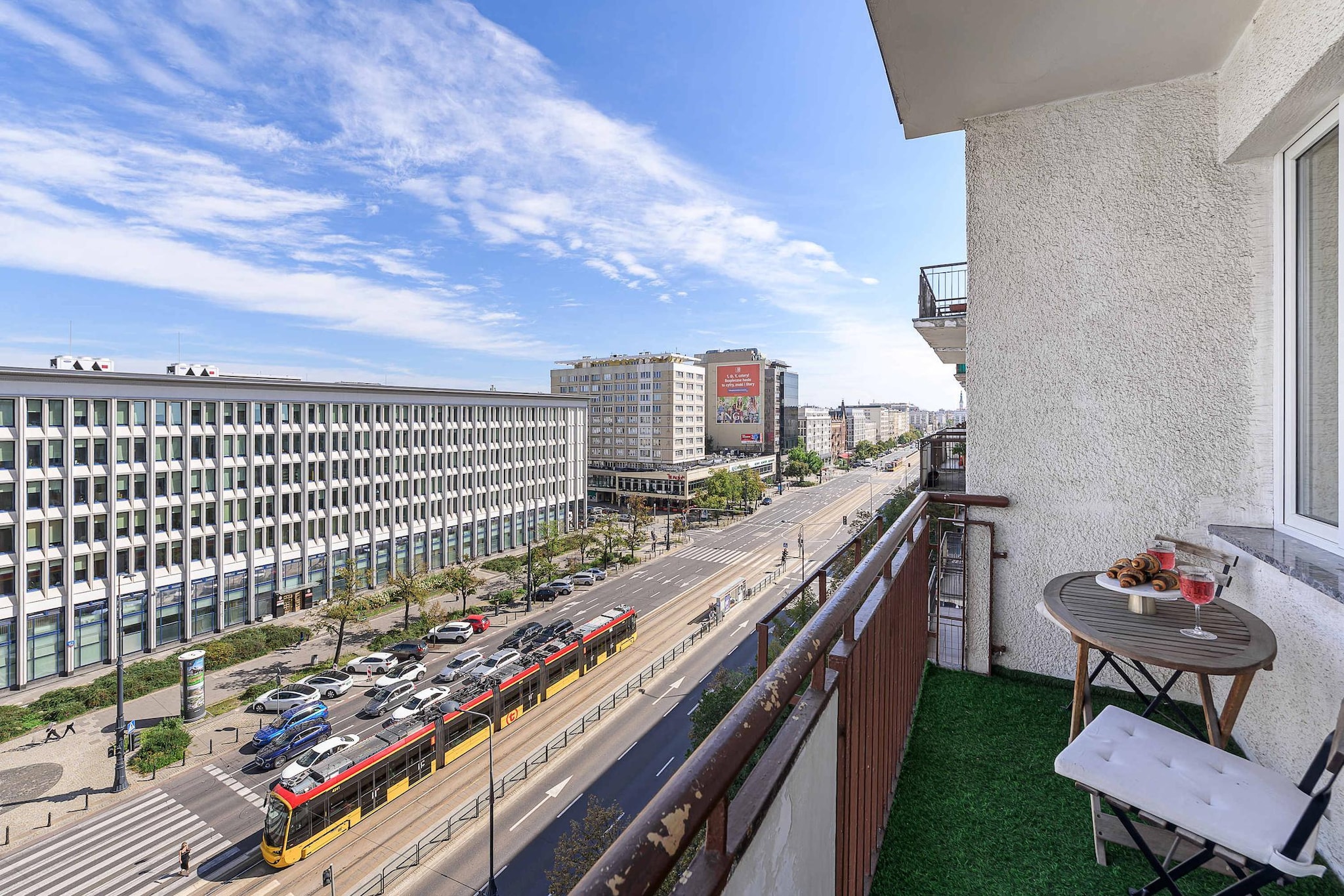 208 Marszał 87/31(4) - Terrace balcony