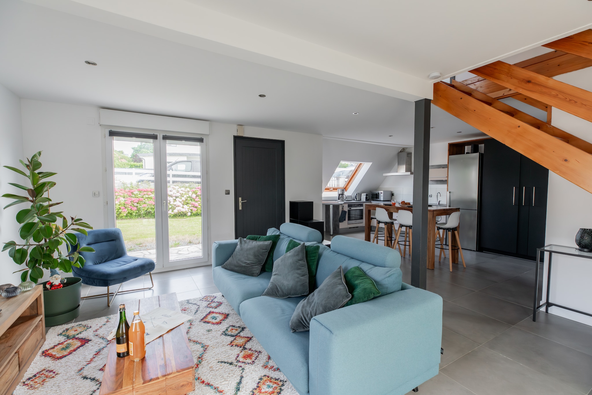 Maison de vacances moderne – à 400 m de la plage de sable à Plougonvelin