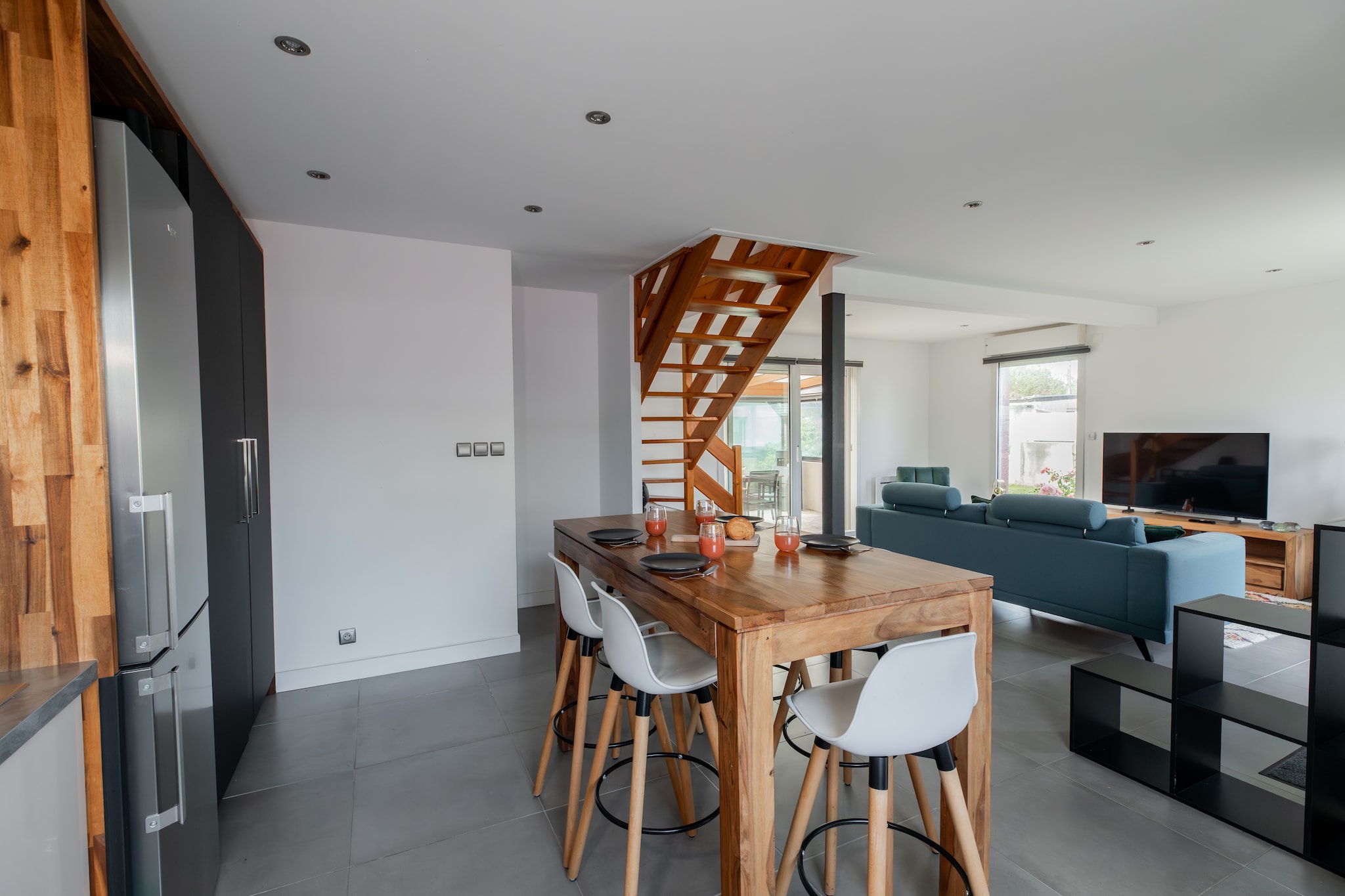 Maison de vacances moderne – à 400 m de la plage de sable à Plougonvelin - Kitchen