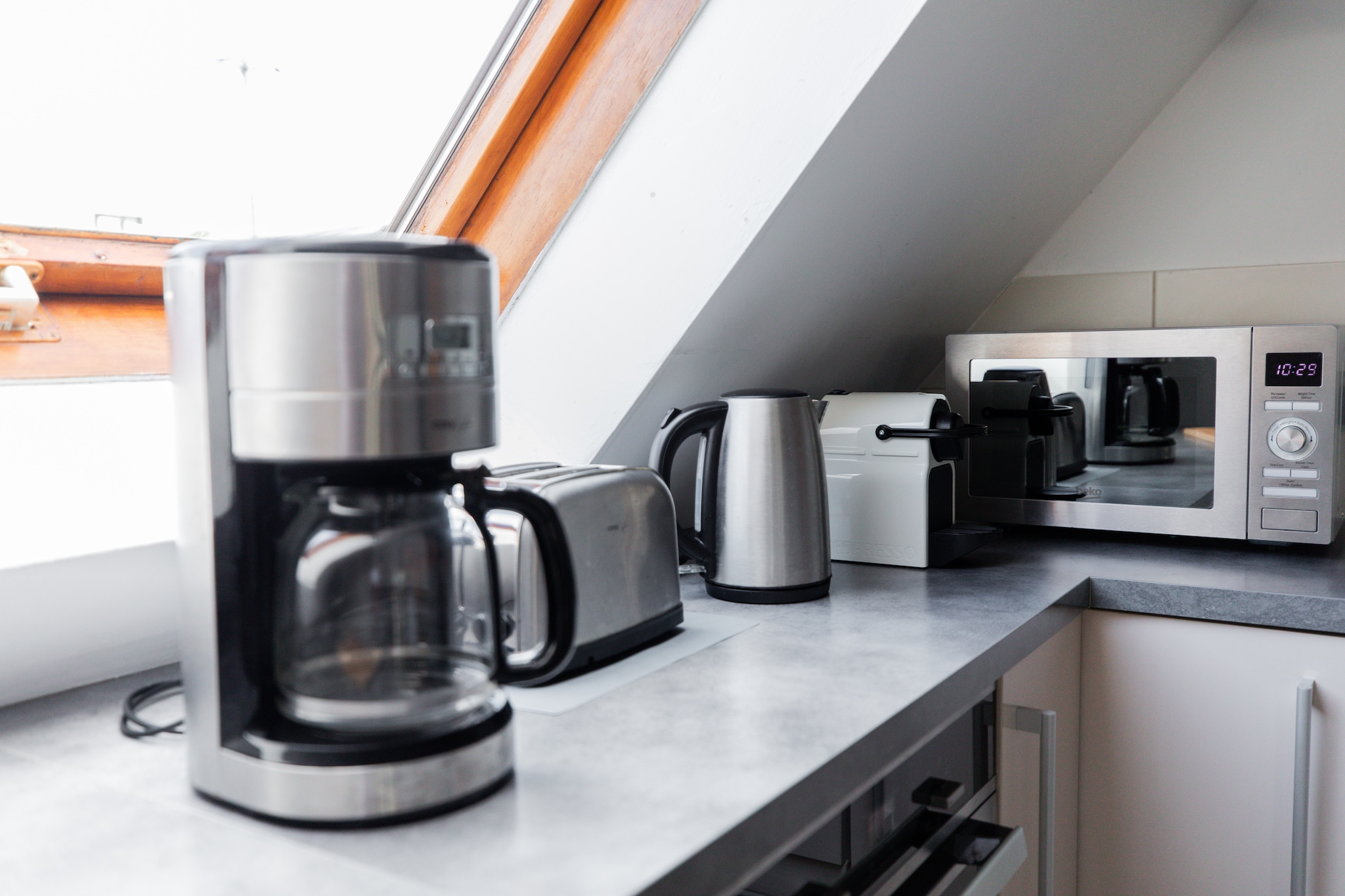 Maison de vacances moderne – à 400 m de la plage de sable à Plougonvelin - Kitchen