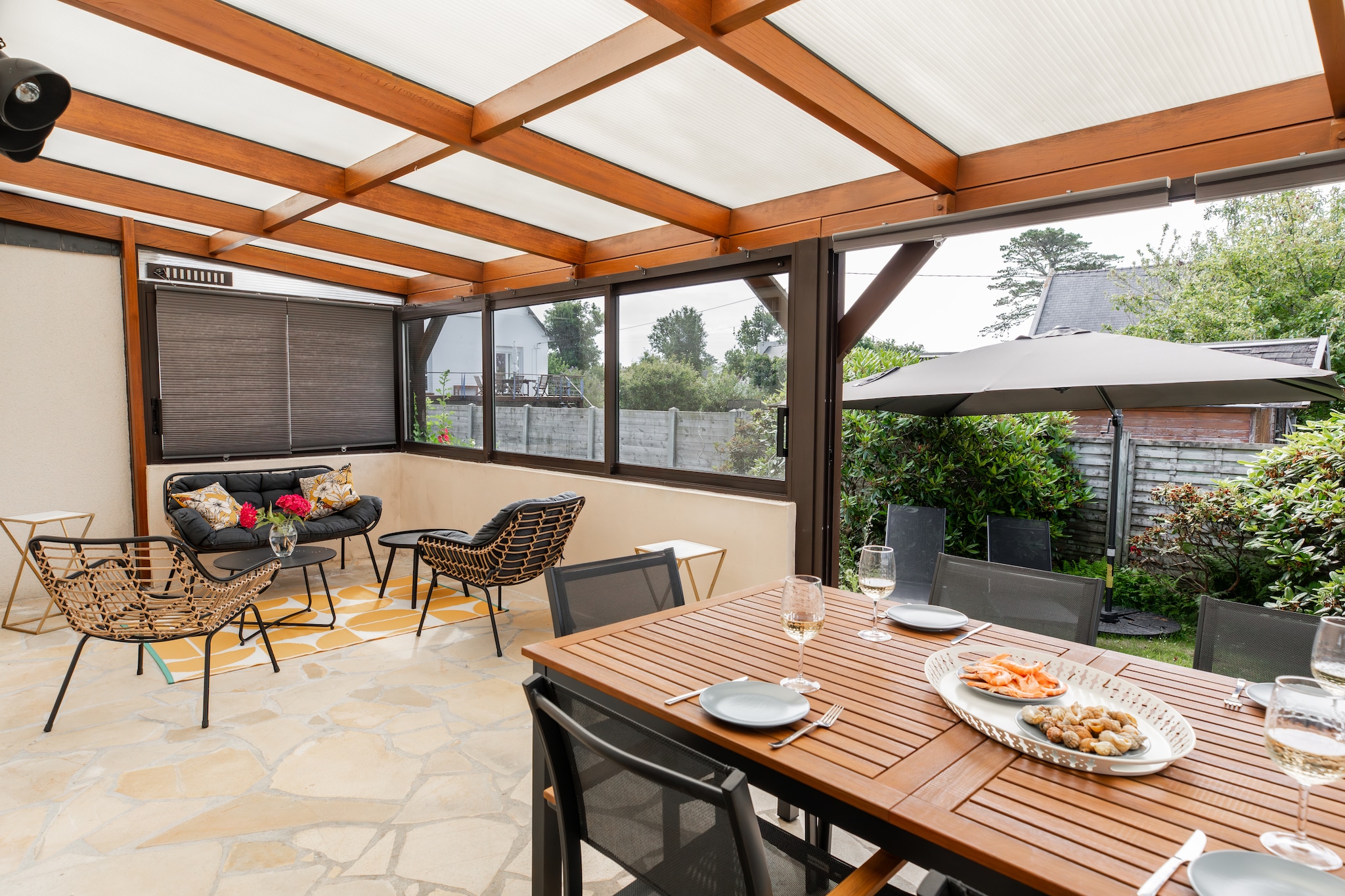 Maison de vacances moderne – à 400 m de la plage de sable à Plougonvelin