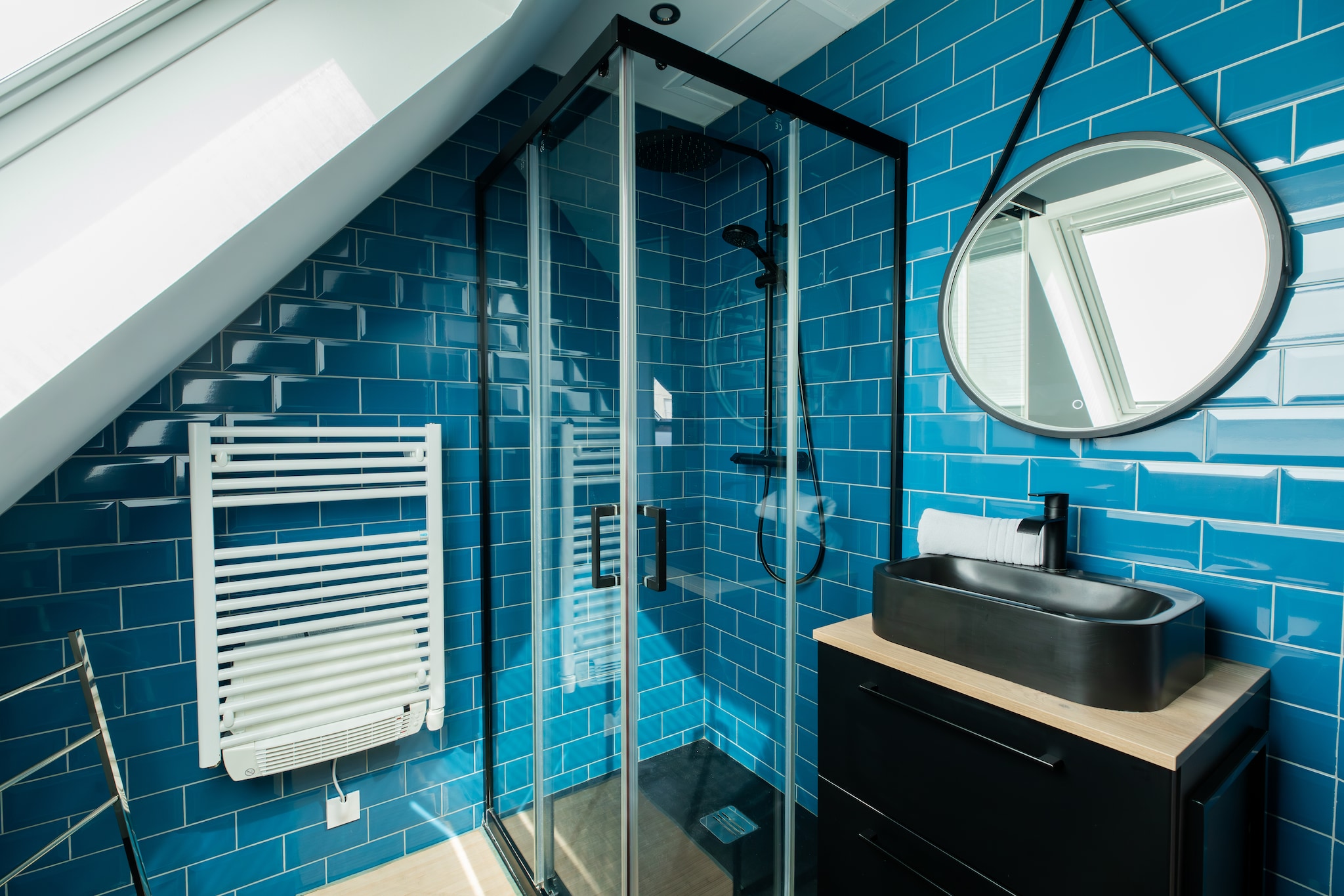 Maison de vacances moderne – à 400 m de la plage de sable à Plougonvelin - Bathroom