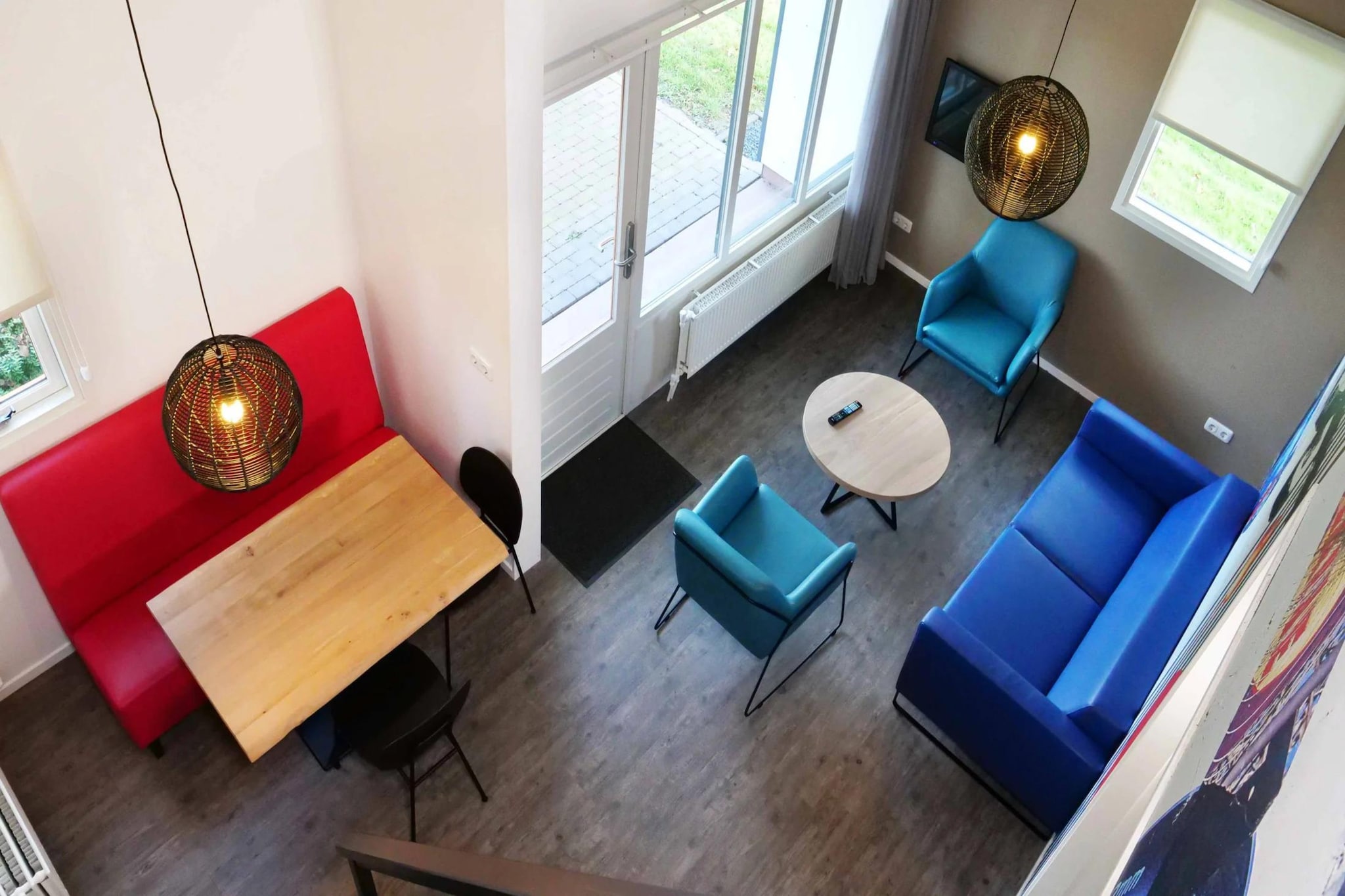 4-person bungalow - Wohnzimmer