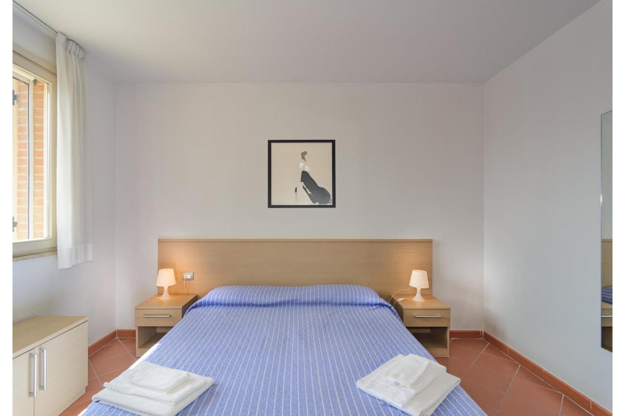 Residence San Rossore App bilocale 3 pax - Slaapkamer