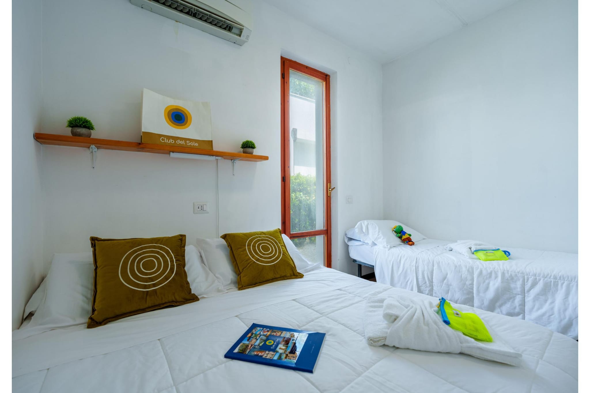 Club del Sole Le Mimose Family Resort BUA BUNGALOW A Bungalow - Slaapkamer