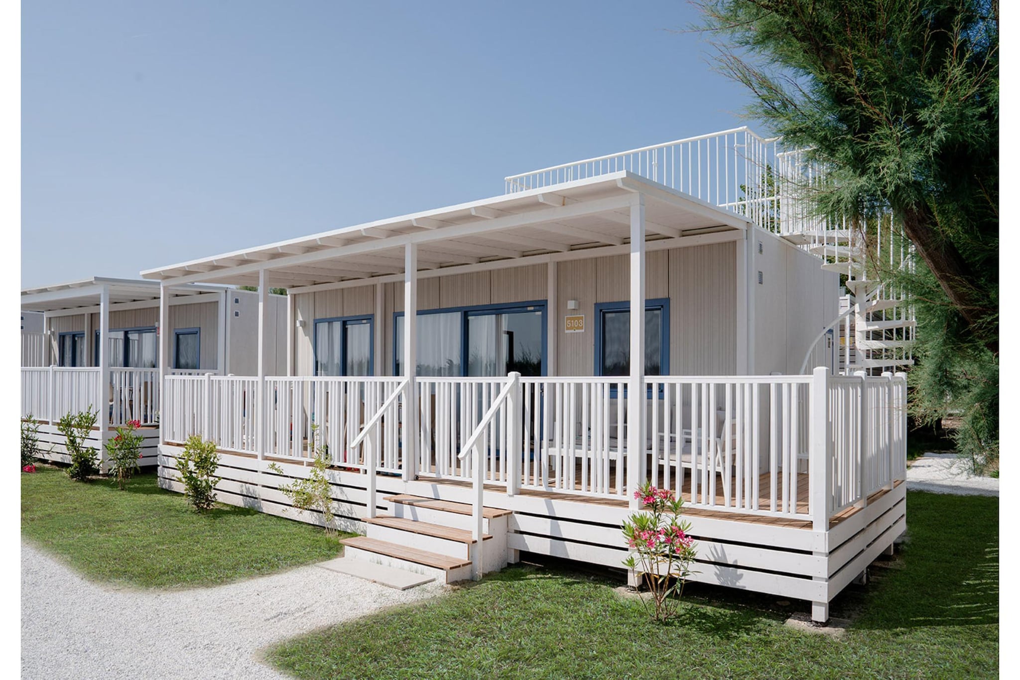 Club del Sole Le Mimose Family Resort BUB BUNGALOW B Bungalow Deluxe - Gebieden zomer 1km