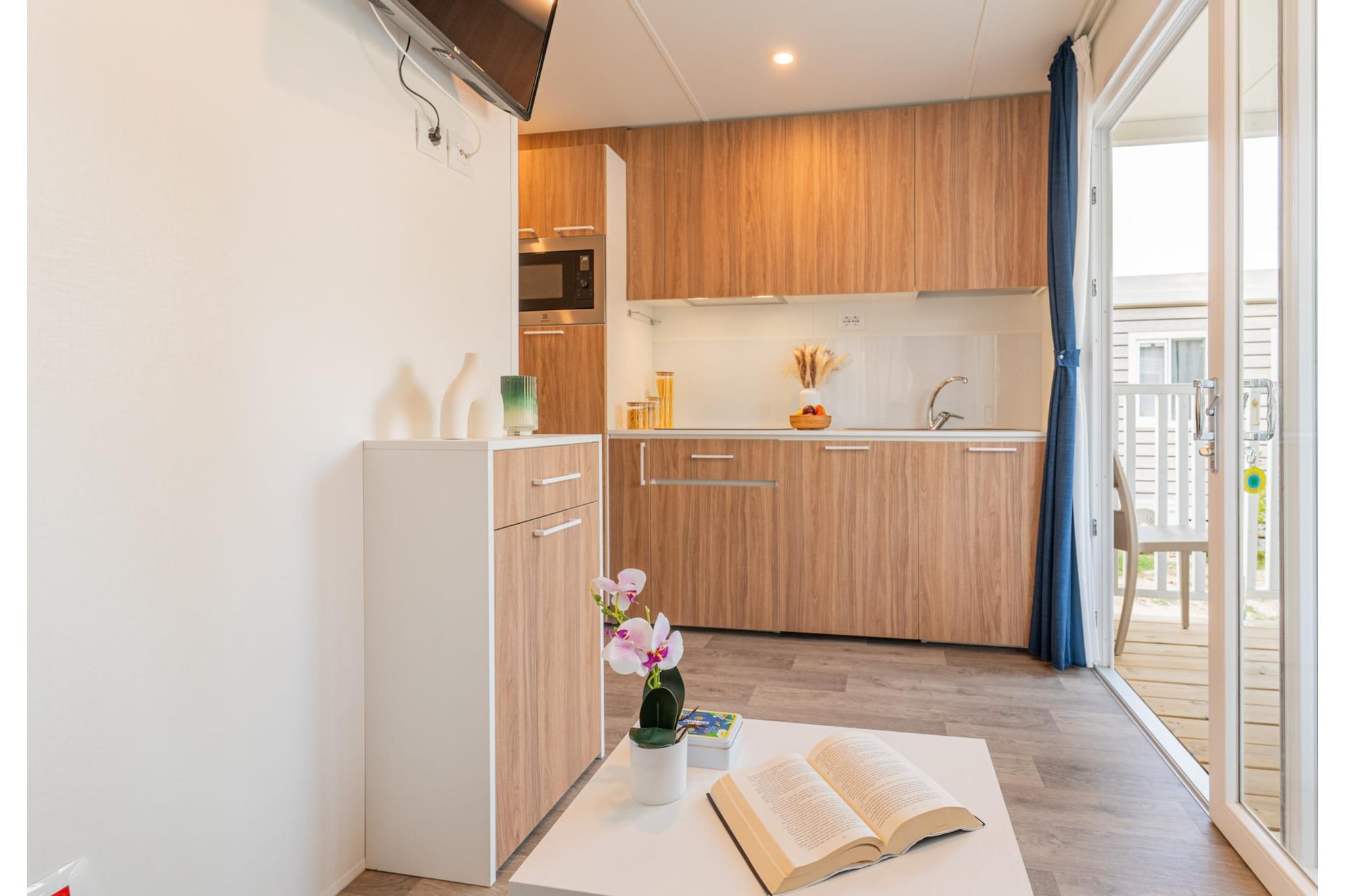 Club del Sole Le Mimose Family Resort LG2 LODGE Lodge Comfort - Keuken