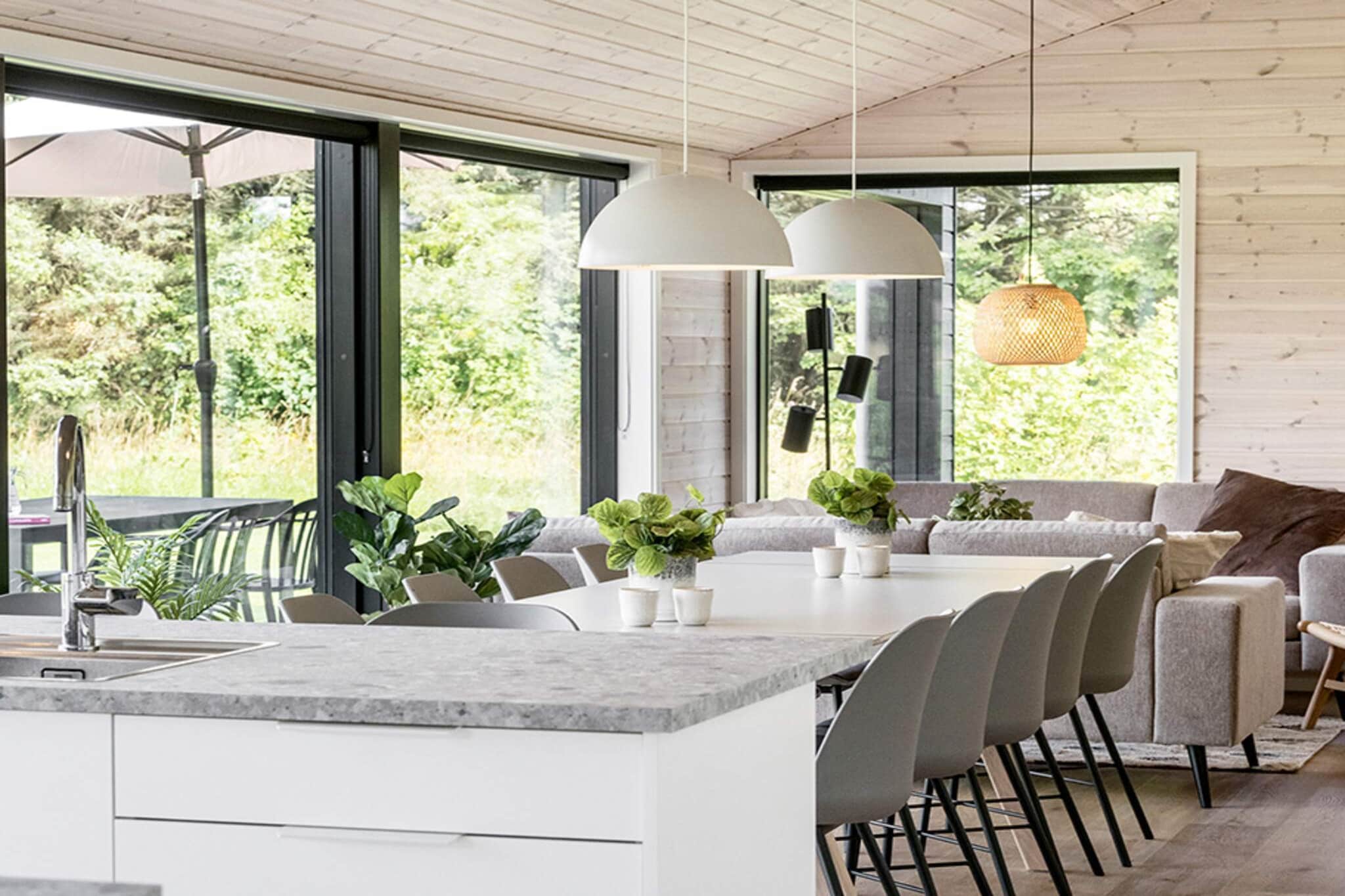 5 Sterne Ferienhaus in Sjællands Odde - Innenbereich