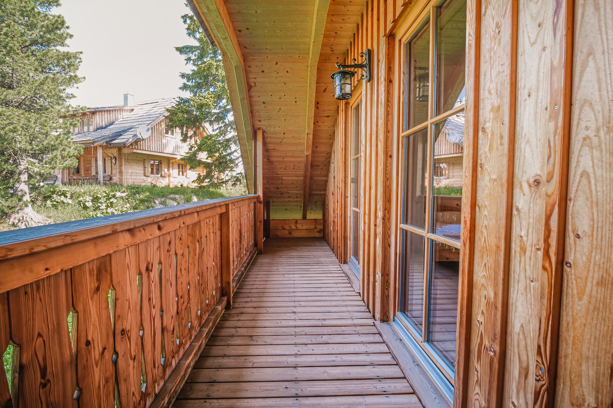 Murmeltierhütte - Terrasbalkon