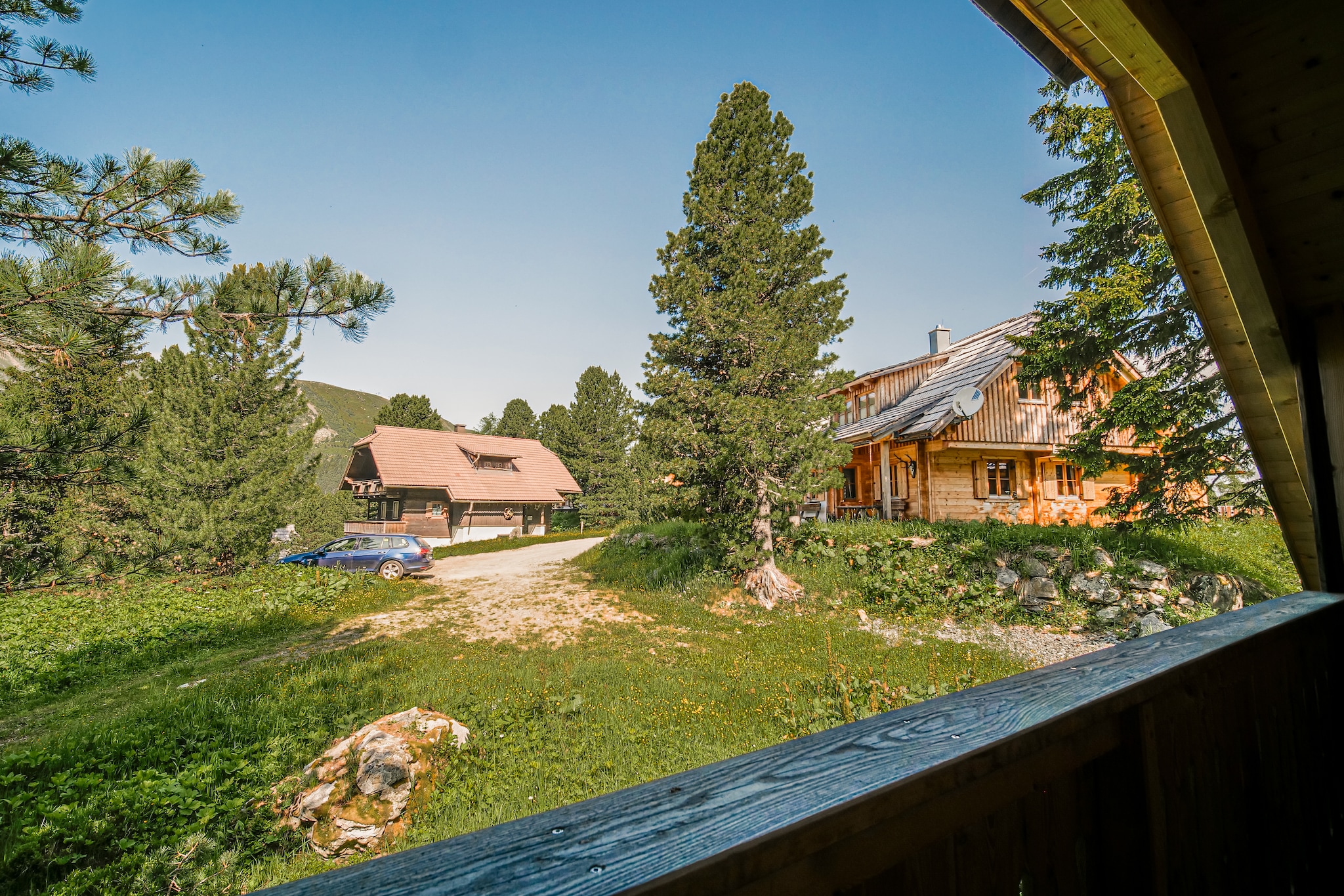 Murmeltierhütte - Uitzicht zomer