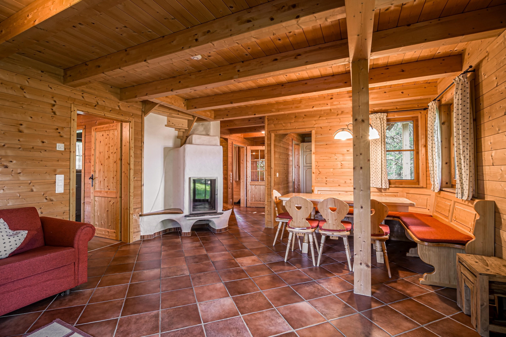 Murmeltierhütte - Woonkamer