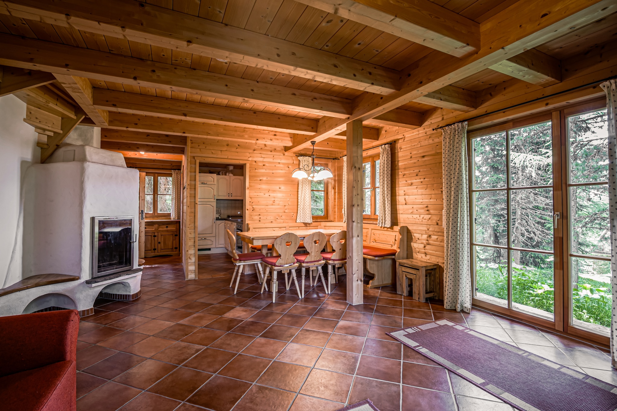 Murmeltierhütte - Woonkamer
