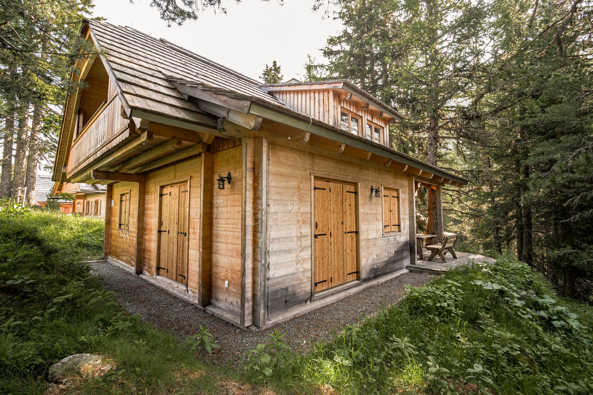 Murmeltierhütte - Buitenkant zomer