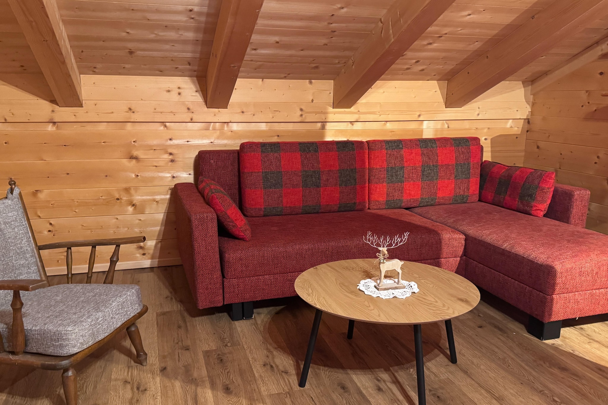 Almhütte Edenlehen - Woonkamer