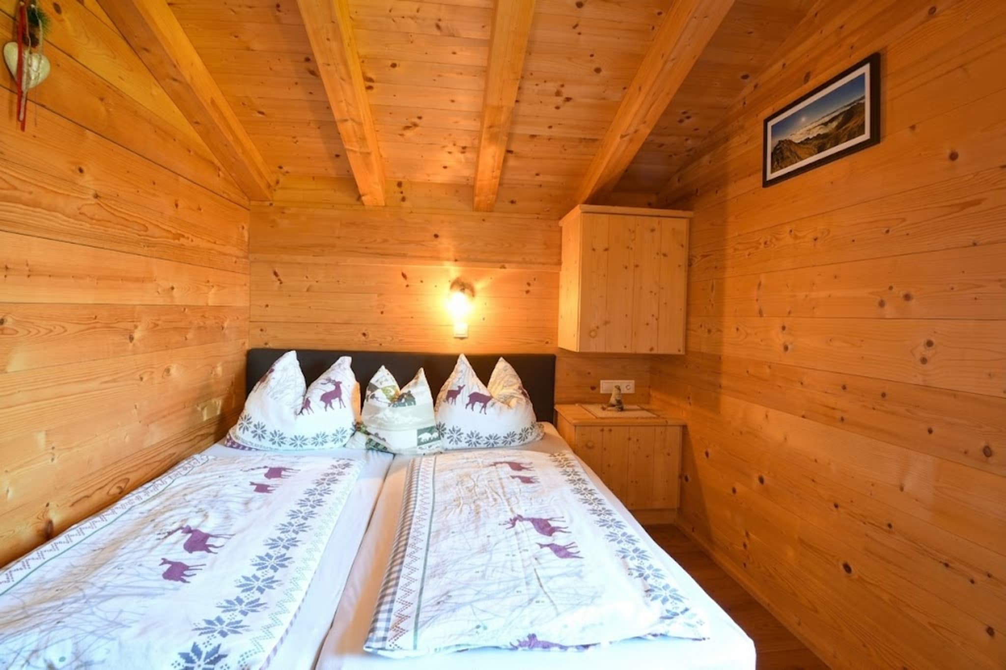 Chalet Berghuamat für 2 Personen - Slaapkamer