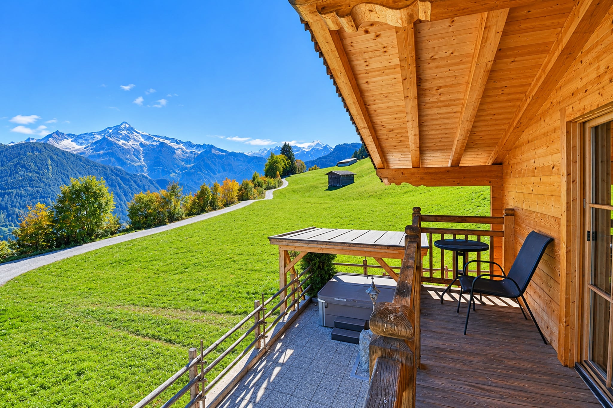 Chalet Berghuamat für 2 Personen - Terrasbalkon