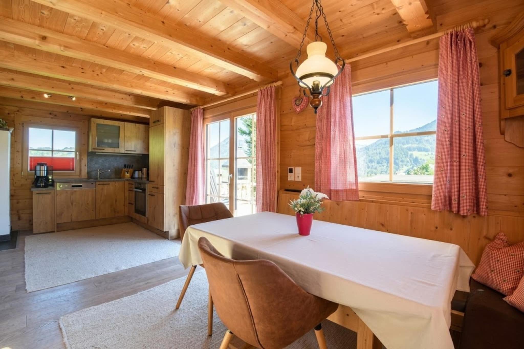 Chalet Berghuamat für 2 Personen - Eetkamer