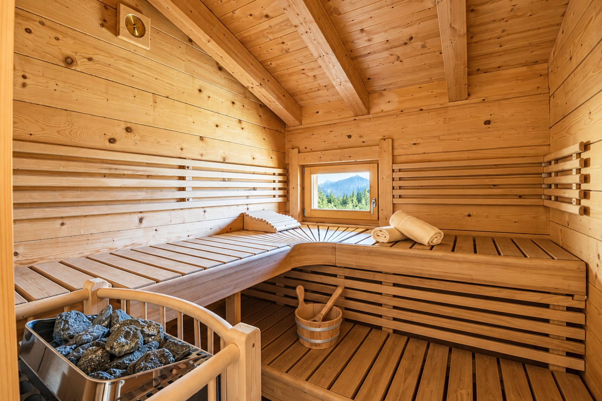 Chalet Berghuamat für 2 Personen - Sauna