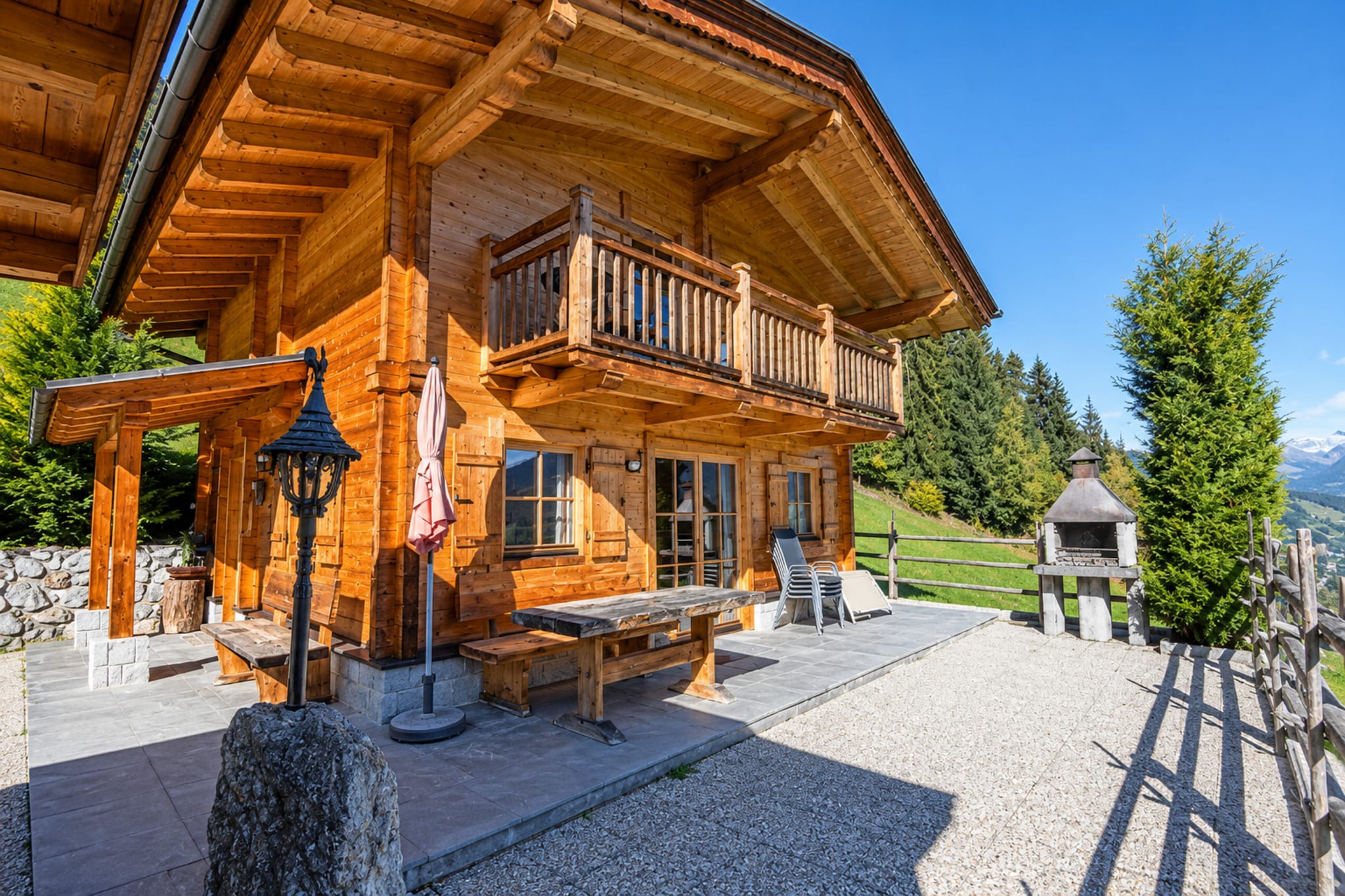 Chalet Berghuamat für 2 Personen - Buitenkant zomer