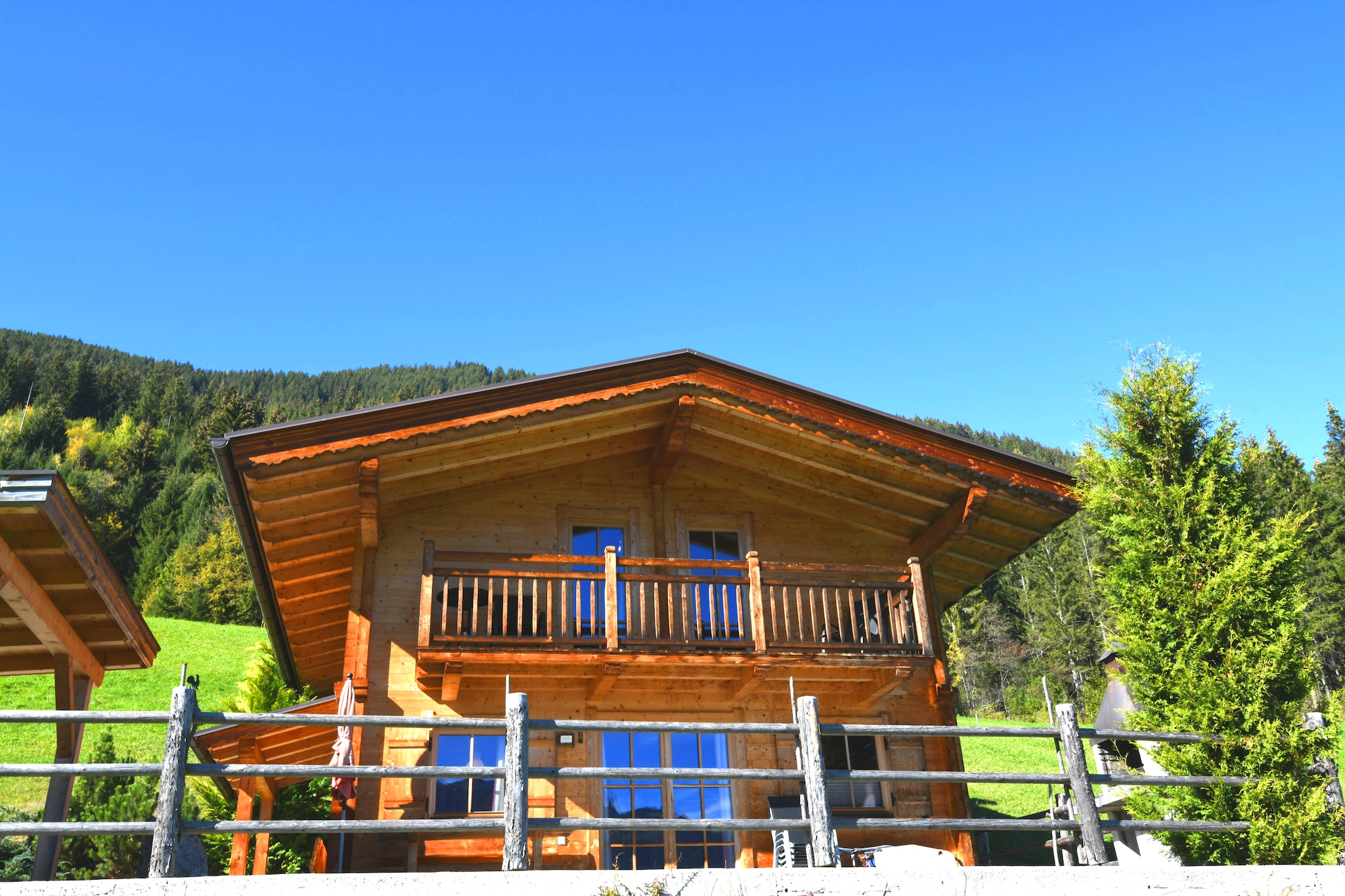 Chalet Berghuamat für 2 Personen - Buitenkant zomer