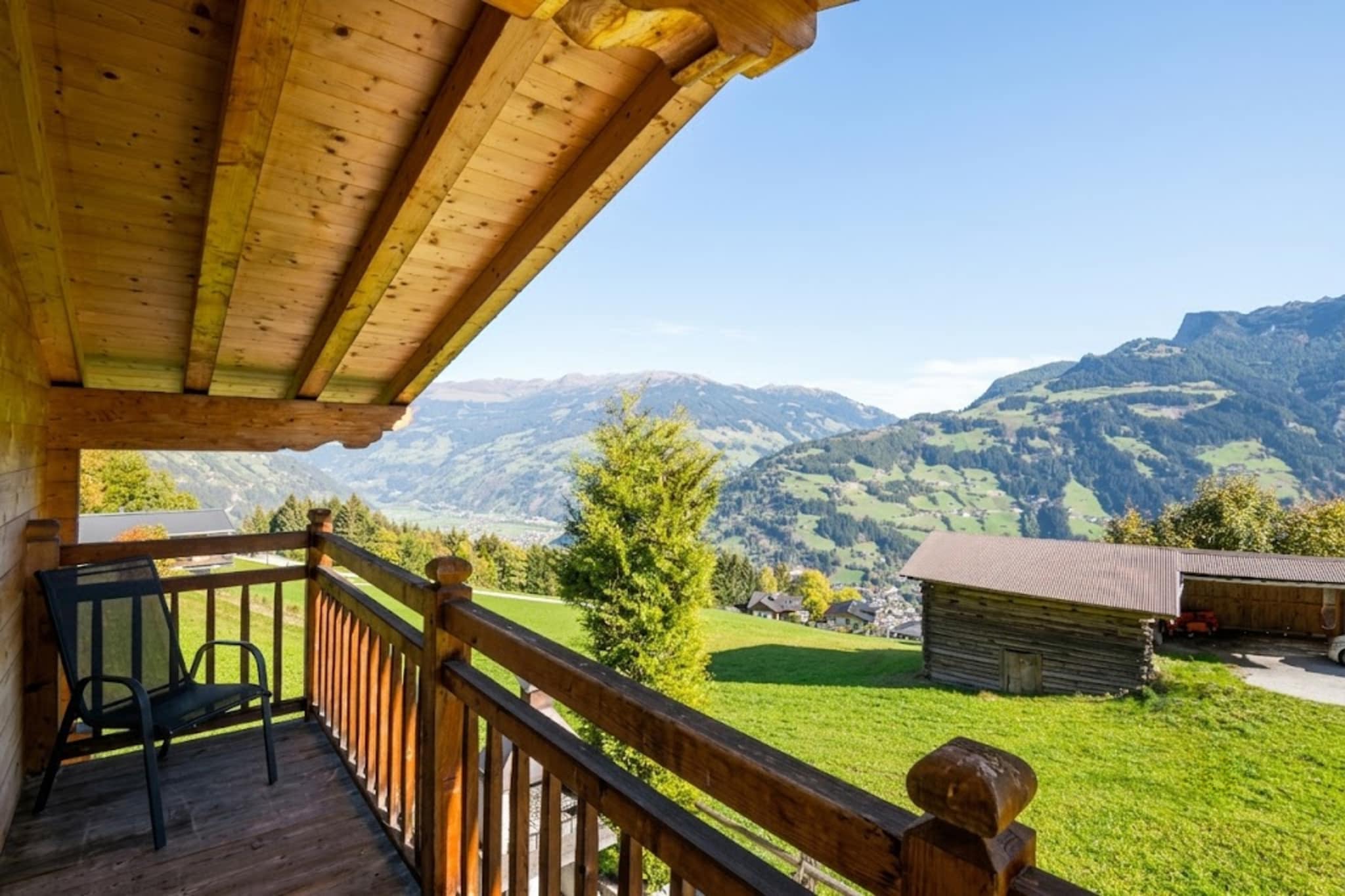 Chalet Berghuamat für 4 Personen - Terrasbalkon
