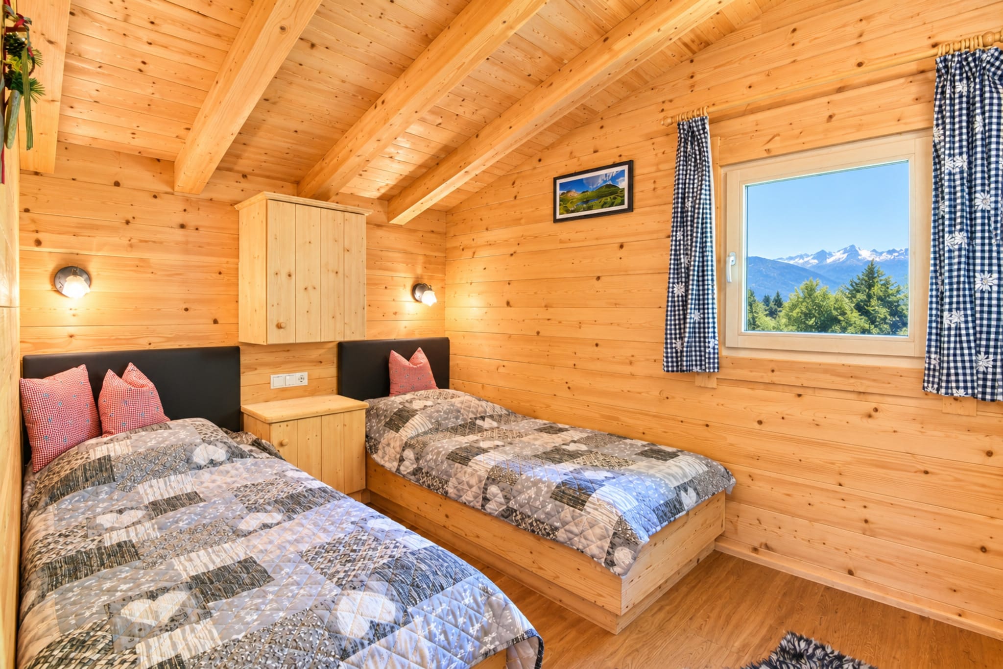 Chalet Berghuamat für 4 Personen - Slaapkamer