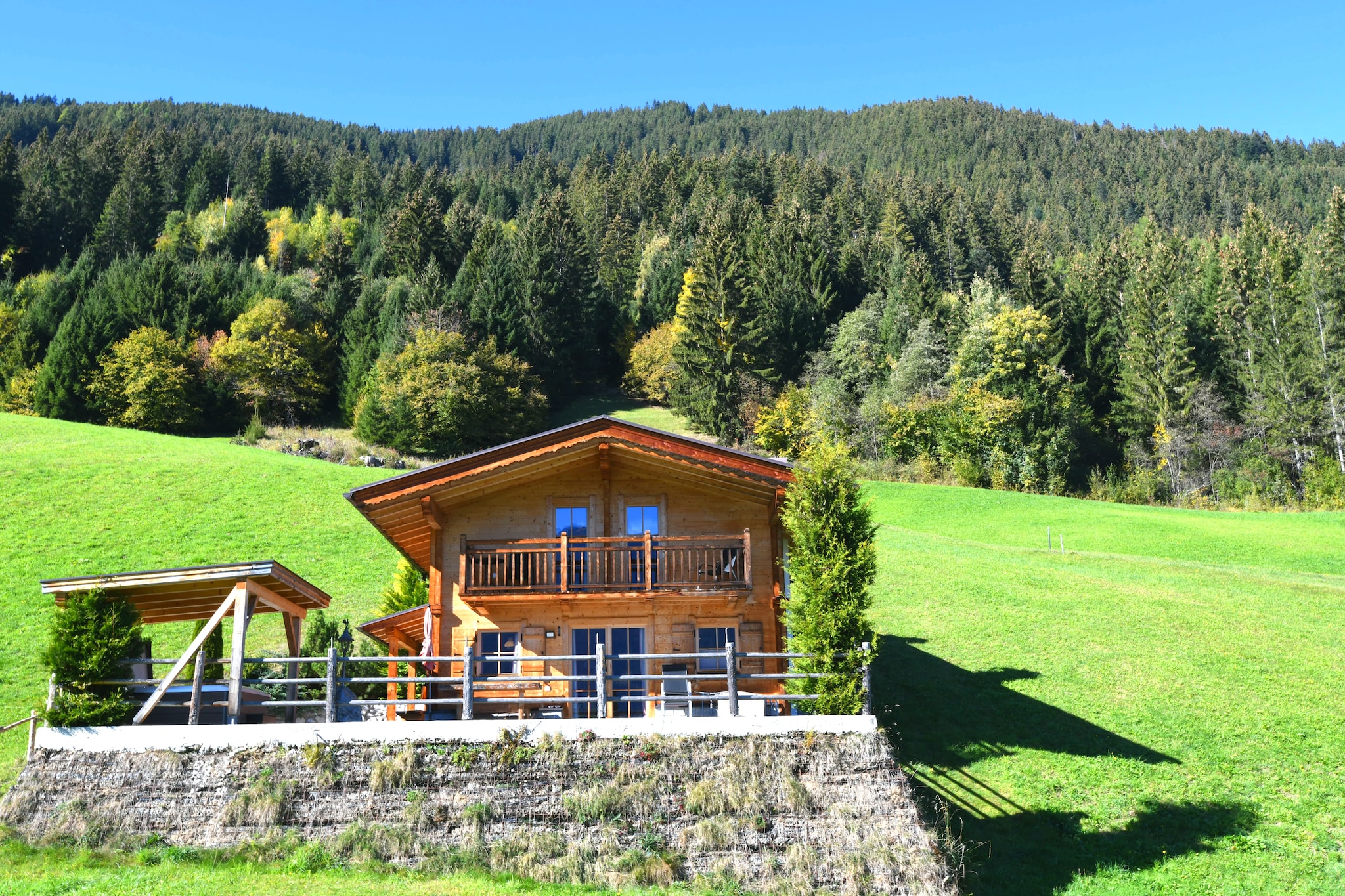 Chalet Berghuamat für 4 Personen - Buitenkant zomer