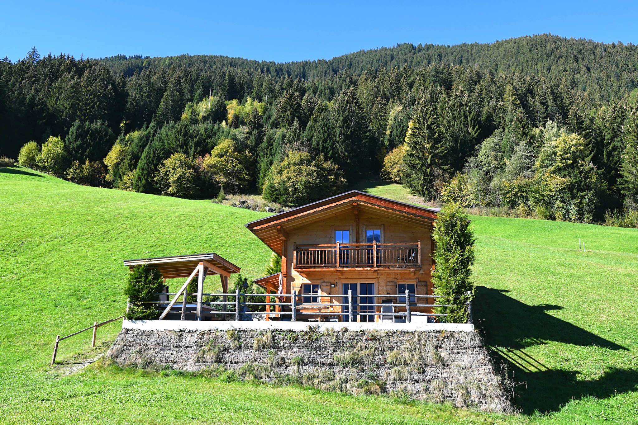 Chalet Berghuamat für 4 Personen - Buitenkant zomer