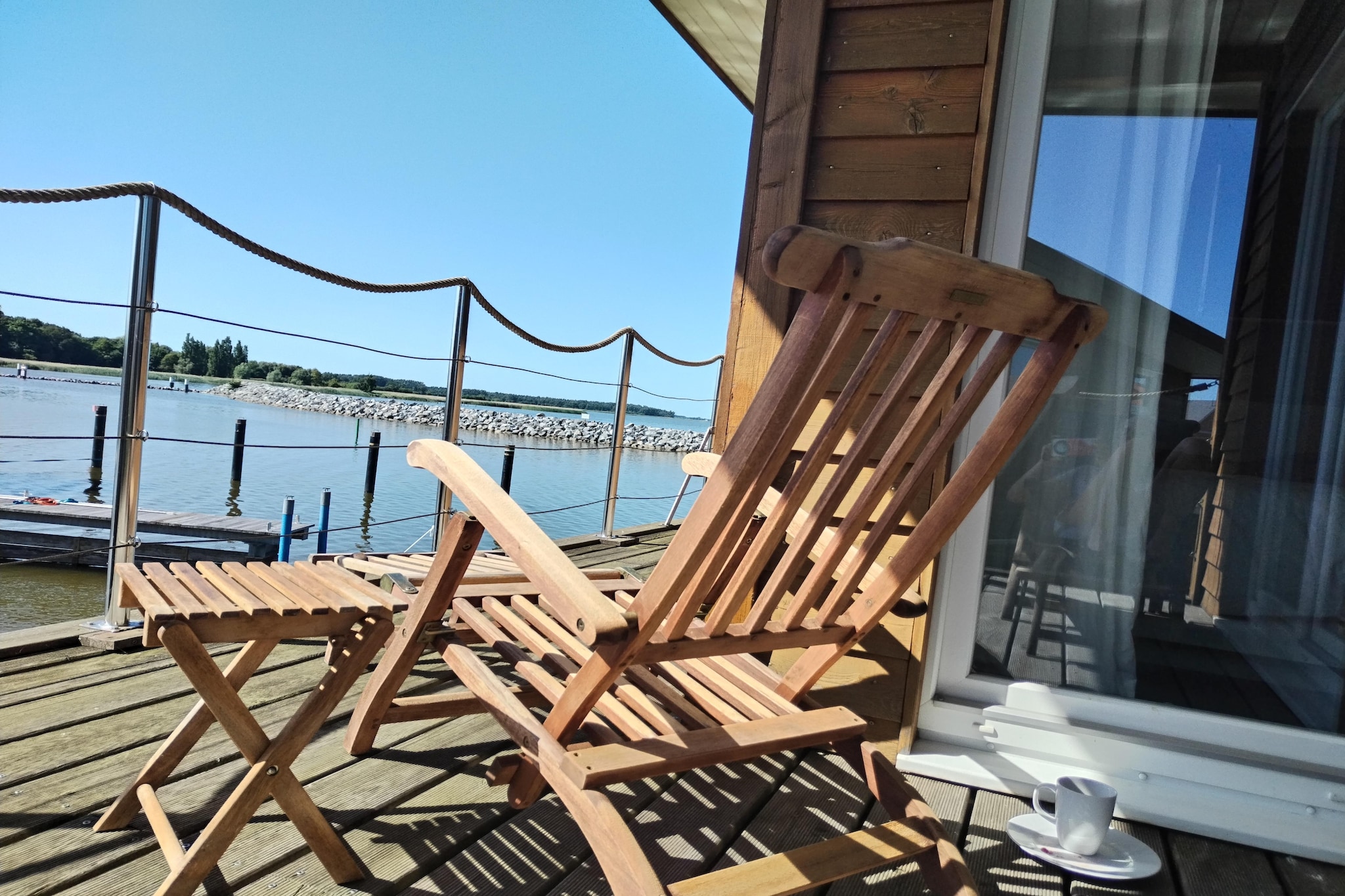 Floating House 4 - Rügen / 4 Personen - Terrasse/Balkon
