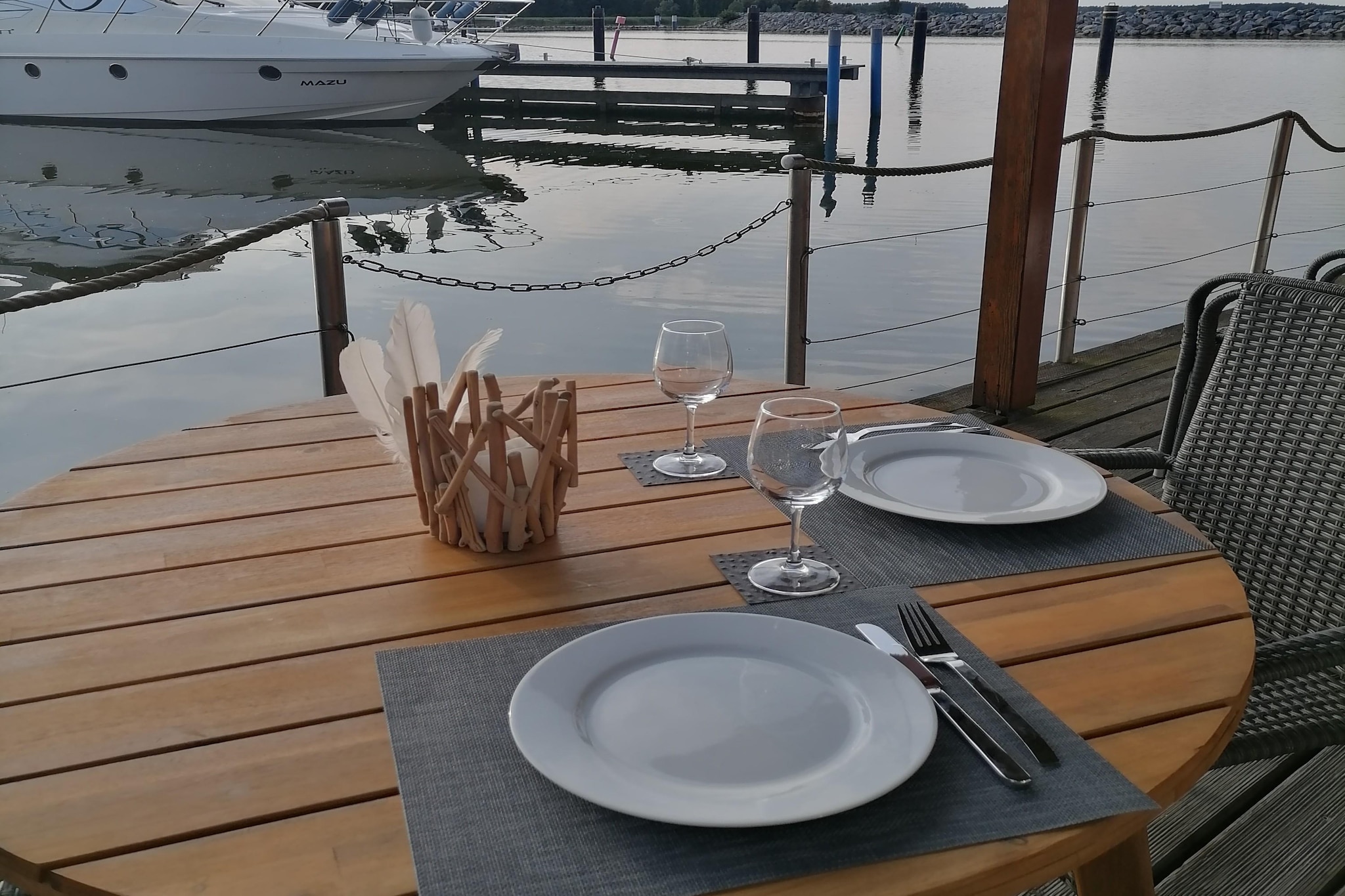 Floating House 4 - Rügen / 5 Personen - Terrasse/Balkon