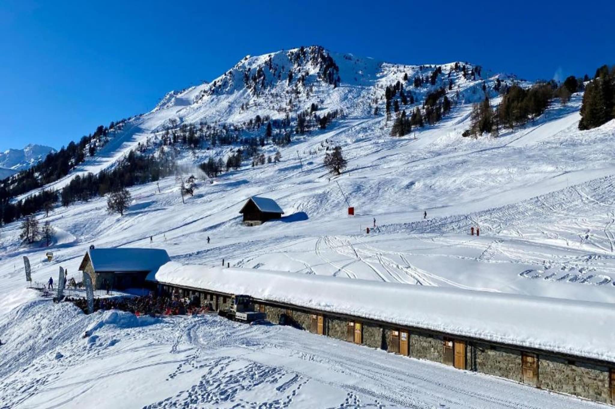 Chalet Le Chaînon-Gebied winter 5km