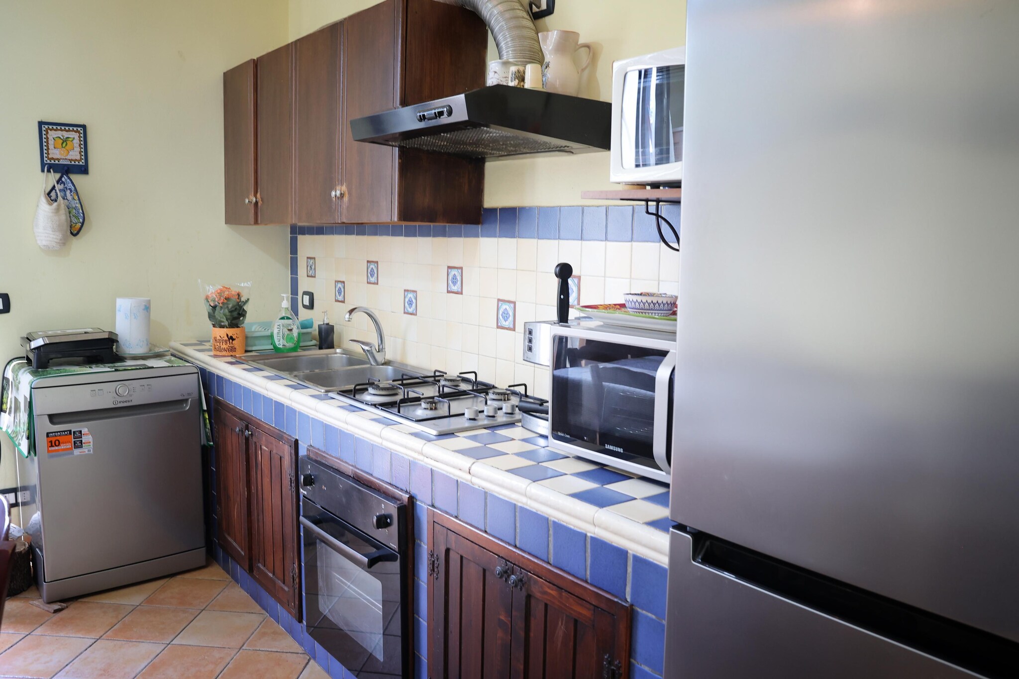 Casa del Limoneto Noto Marina-Keuken