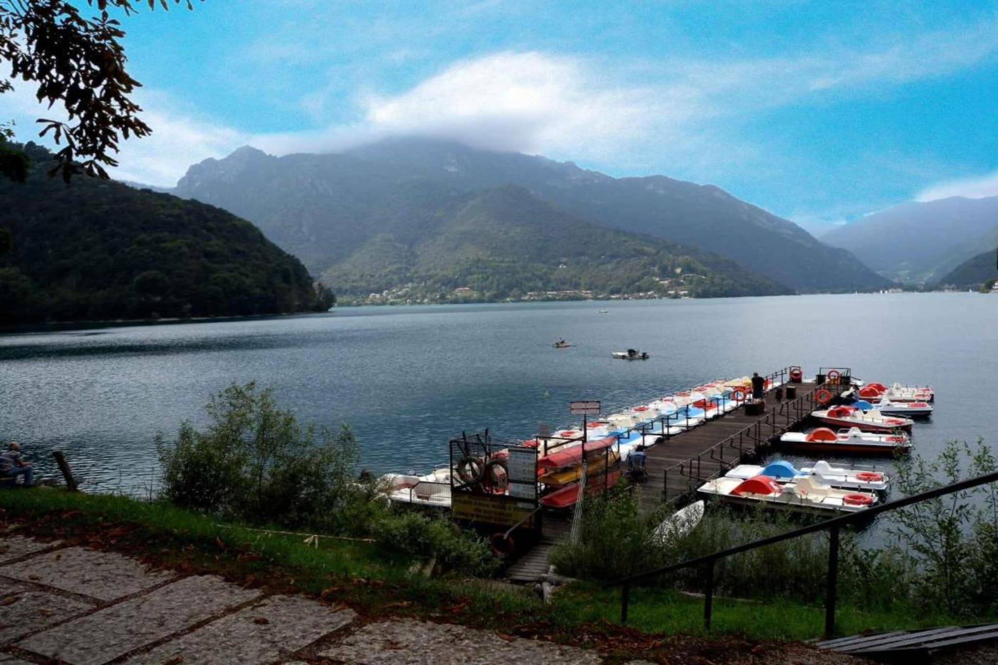 Villa Etti Bilo - Fronte Lago-Gebiete Sommer 1 km
